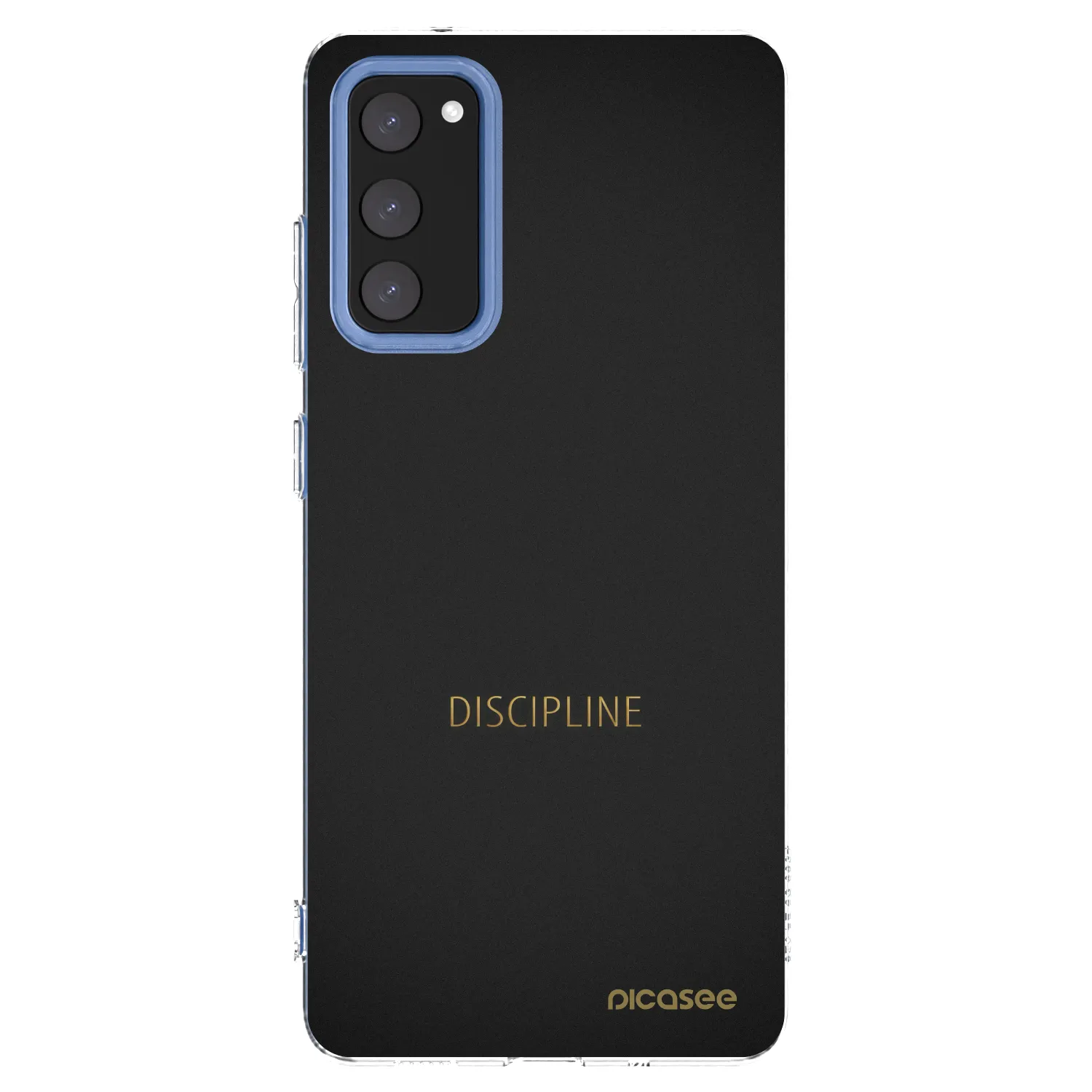 Picasee silikonska prozirna maskica za Samsung Galaxy S20 FE - Discipline