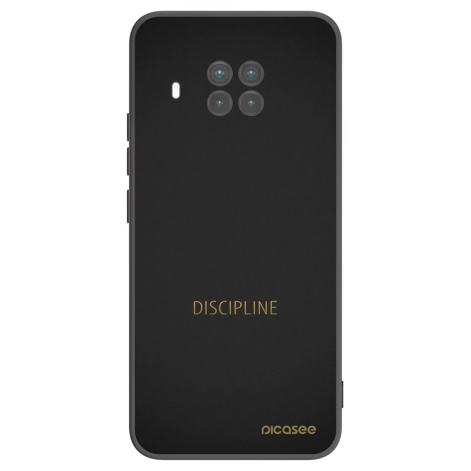 Picasee crna silikonska maskica za Xiaomi Mi 10T Lite - Discipline