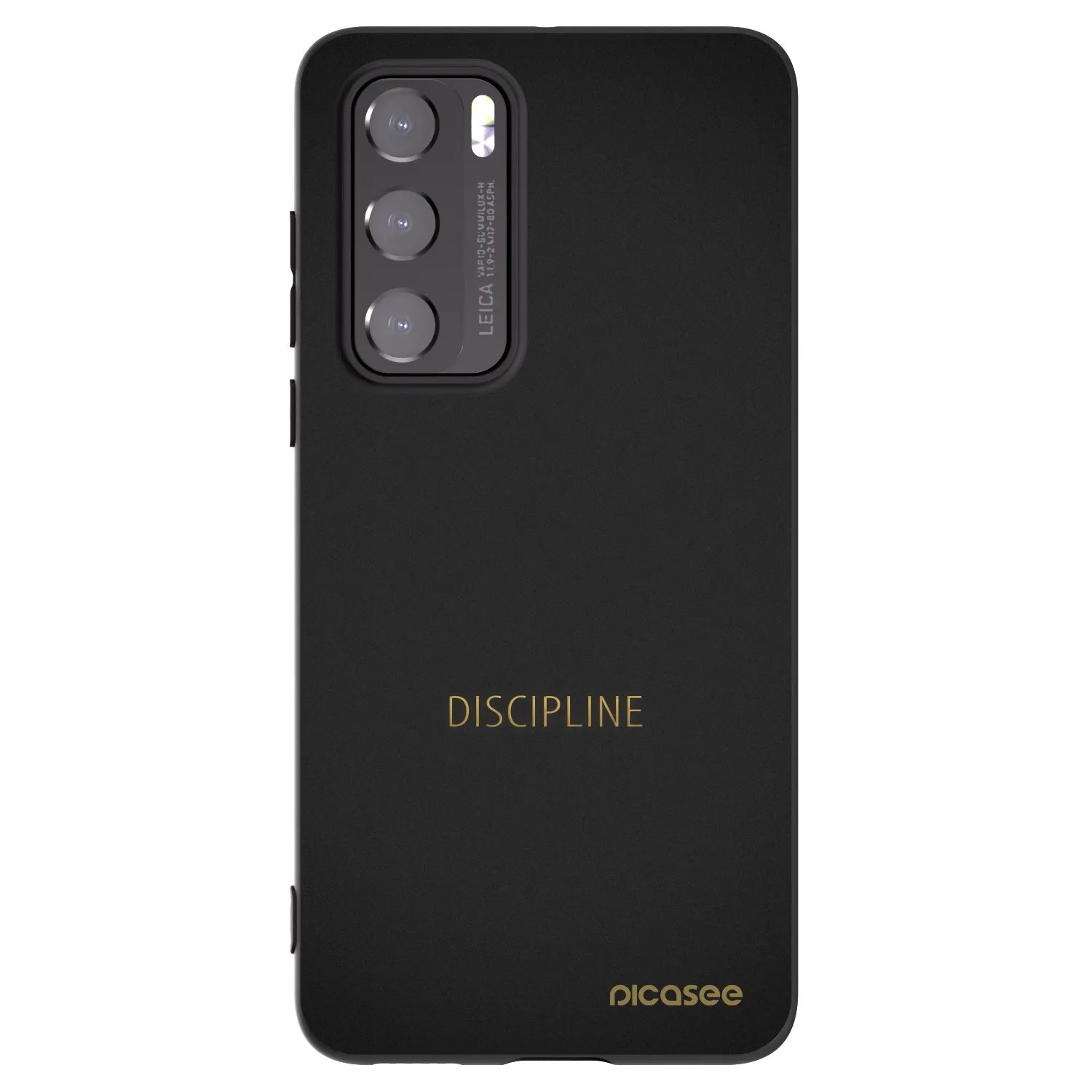 Picasee crna silikonska maskica za Huawei P40 - Discipline