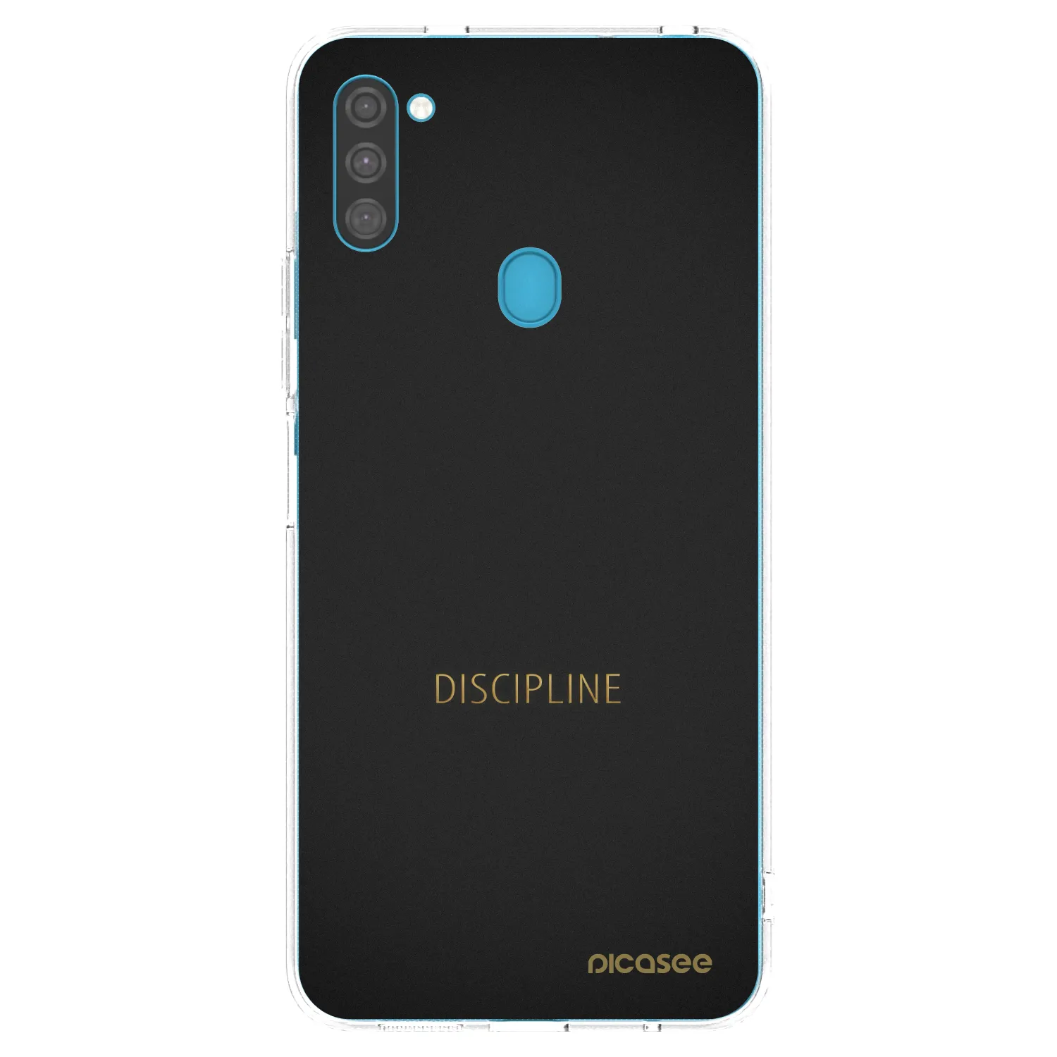 Picasee silikonska prozirna maskica za Samsung Galaxy M11 - Discipline