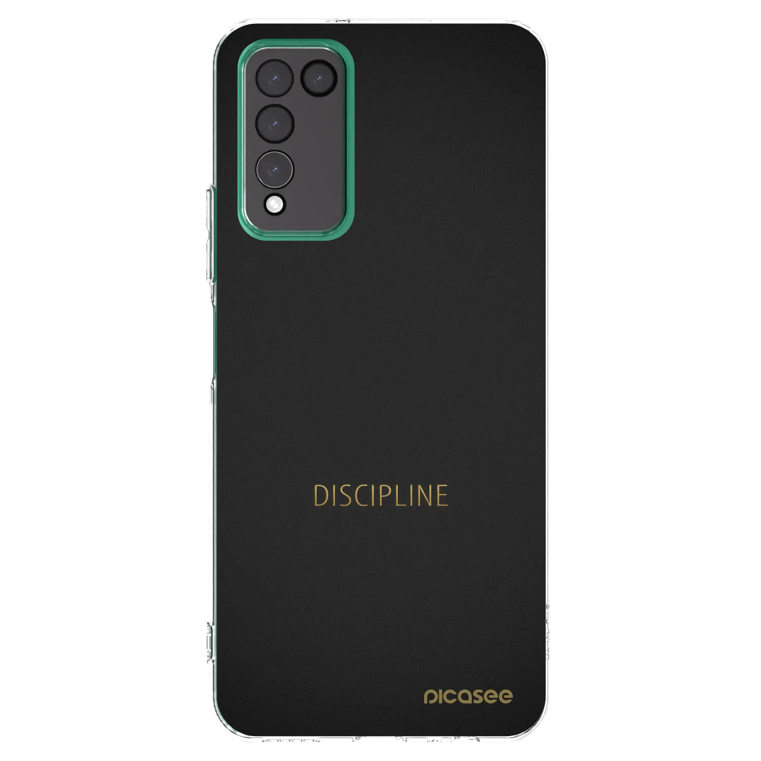 Picasee silikonska prozirna maskica za Honor 10X Lite - Discipline