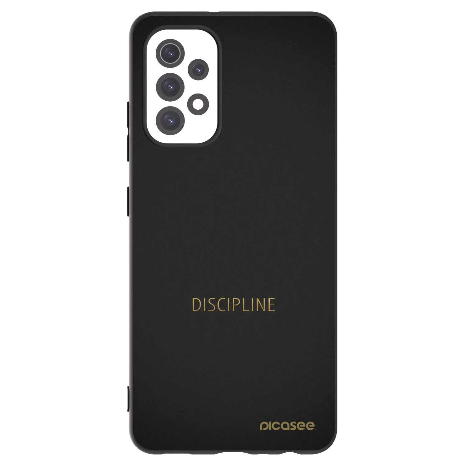 Picasee crna silikonska maskica za Samsung Galaxy A32 5G A326B - Discipline
