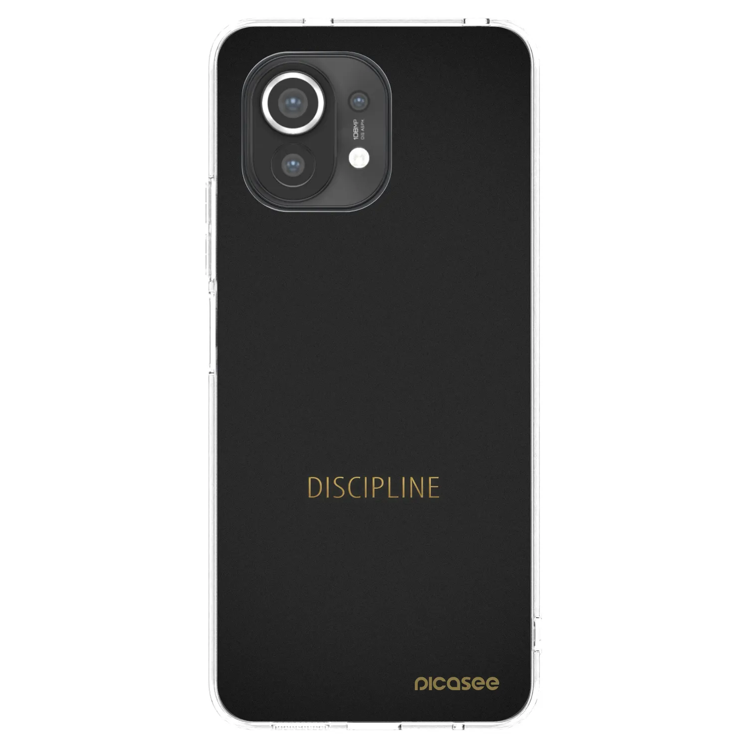 Picasee silikonska prozirna maskica za Xiaomi Mi 11 - Discipline