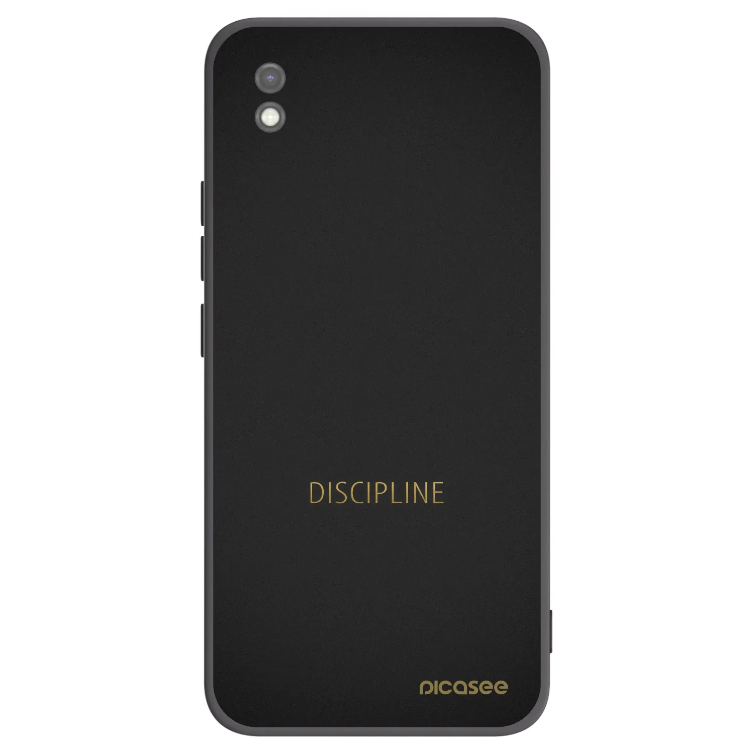 Picasee crna silikonska maskica za Xiaomi Redmi 9AT - Discipline