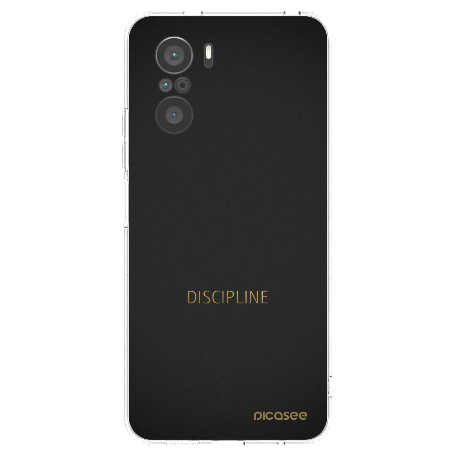 Picasee silikonska prozirna maskica za Xiaomi Poco F3 - Discipline