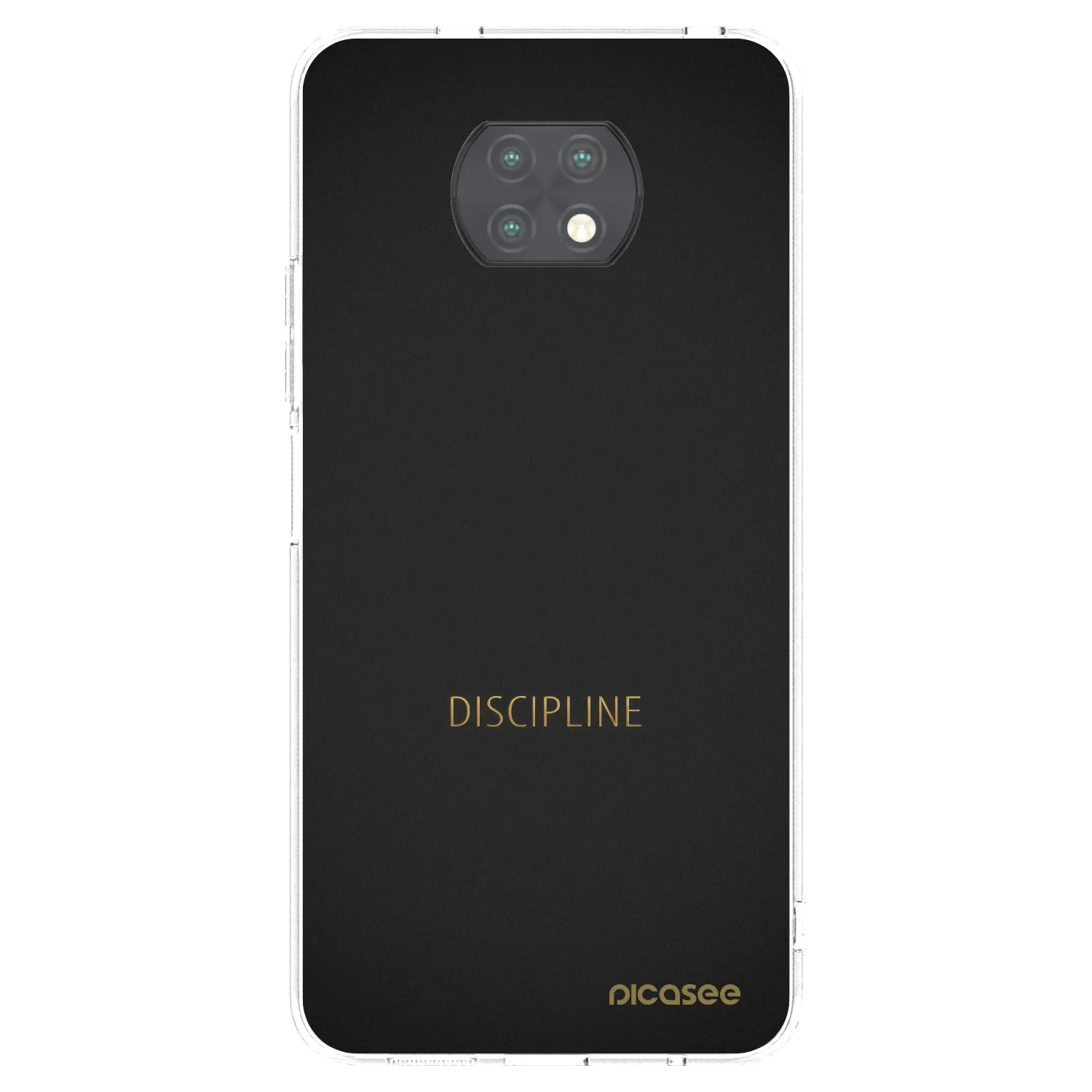 Picasee silikonska prozirna maskica za Xiaomi Redmi Note 9T - Discipline