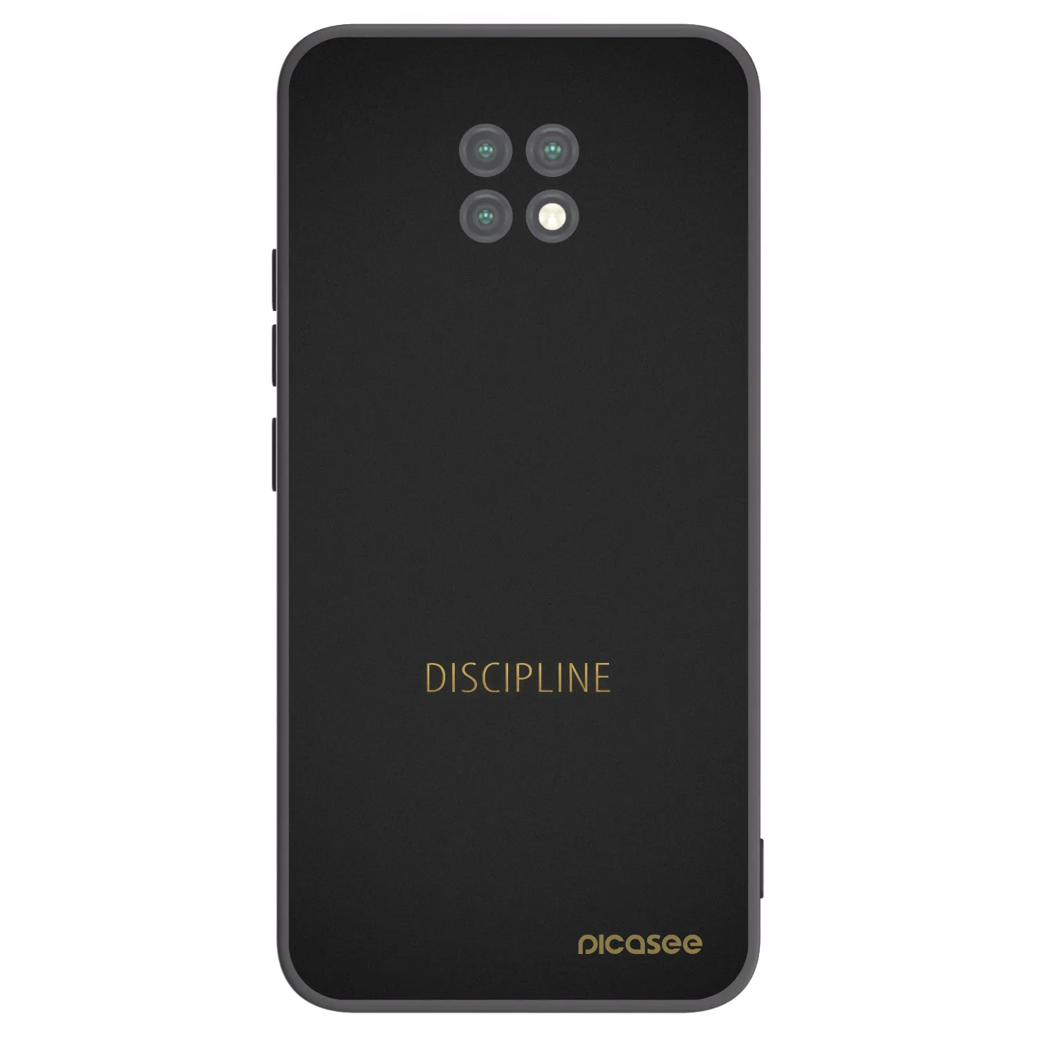 Picasee crna silikonska maskica za Xiaomi Redmi Note 9T - Discipline