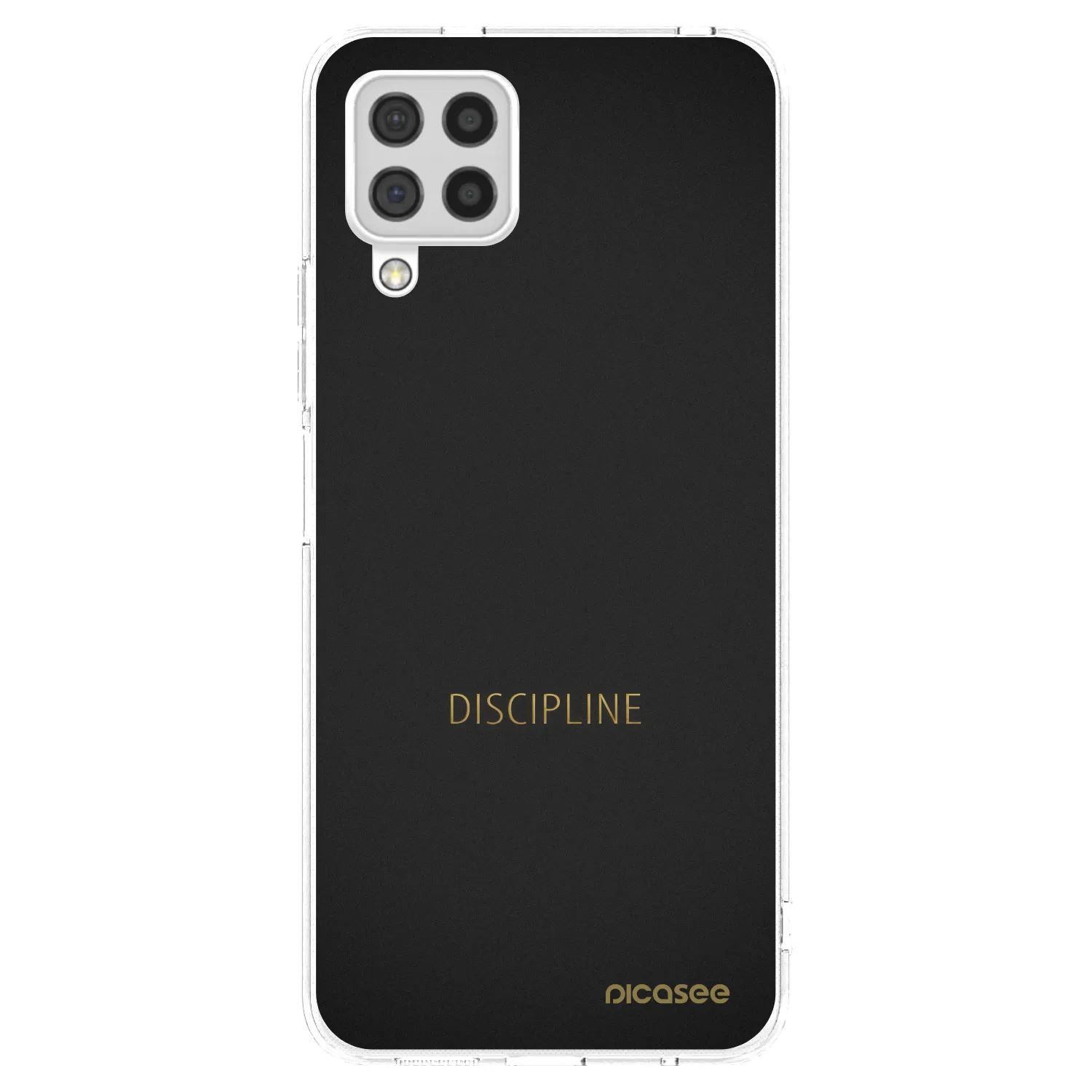 Picasee silikonska prozirna maskica za Samsung Galaxy A22 A225F 4G - Discipline