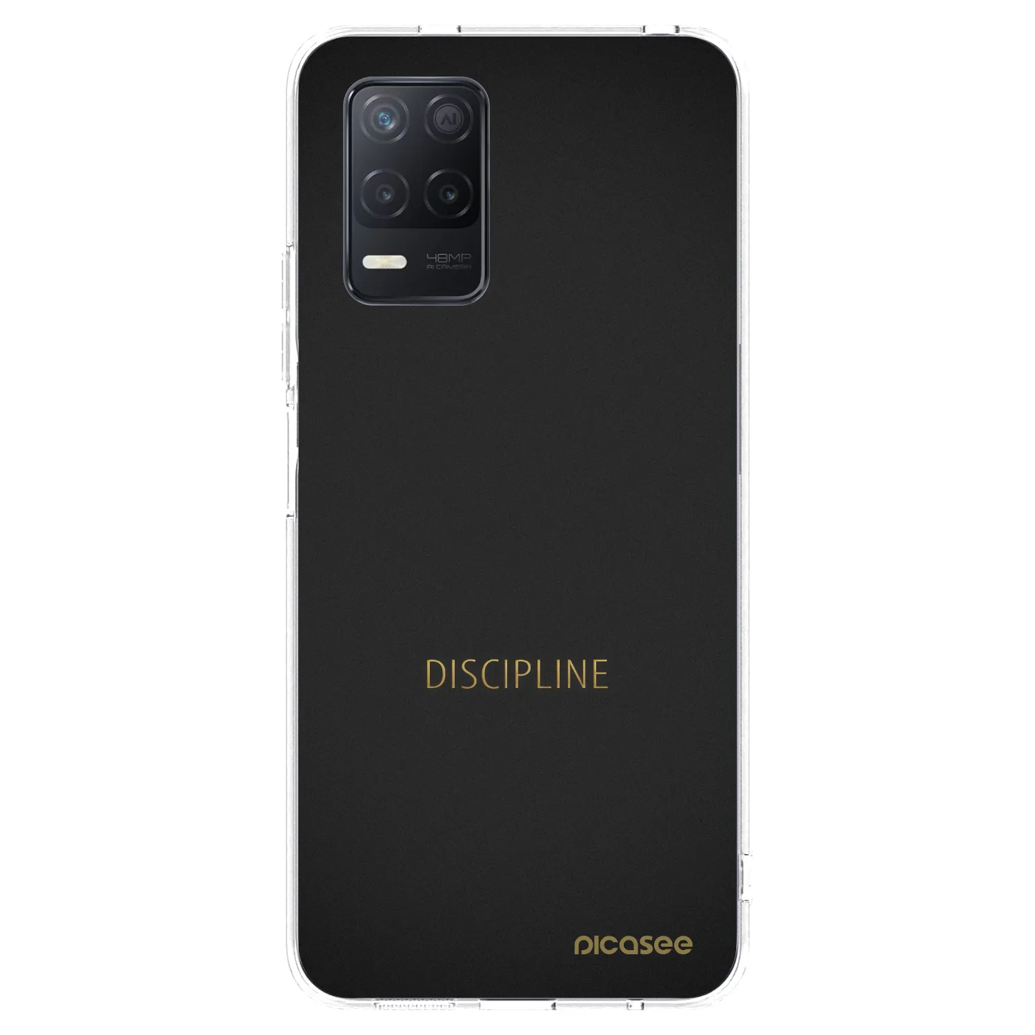 Picasee silikonska prozirna maskica za Realme 8 5G - Discipline