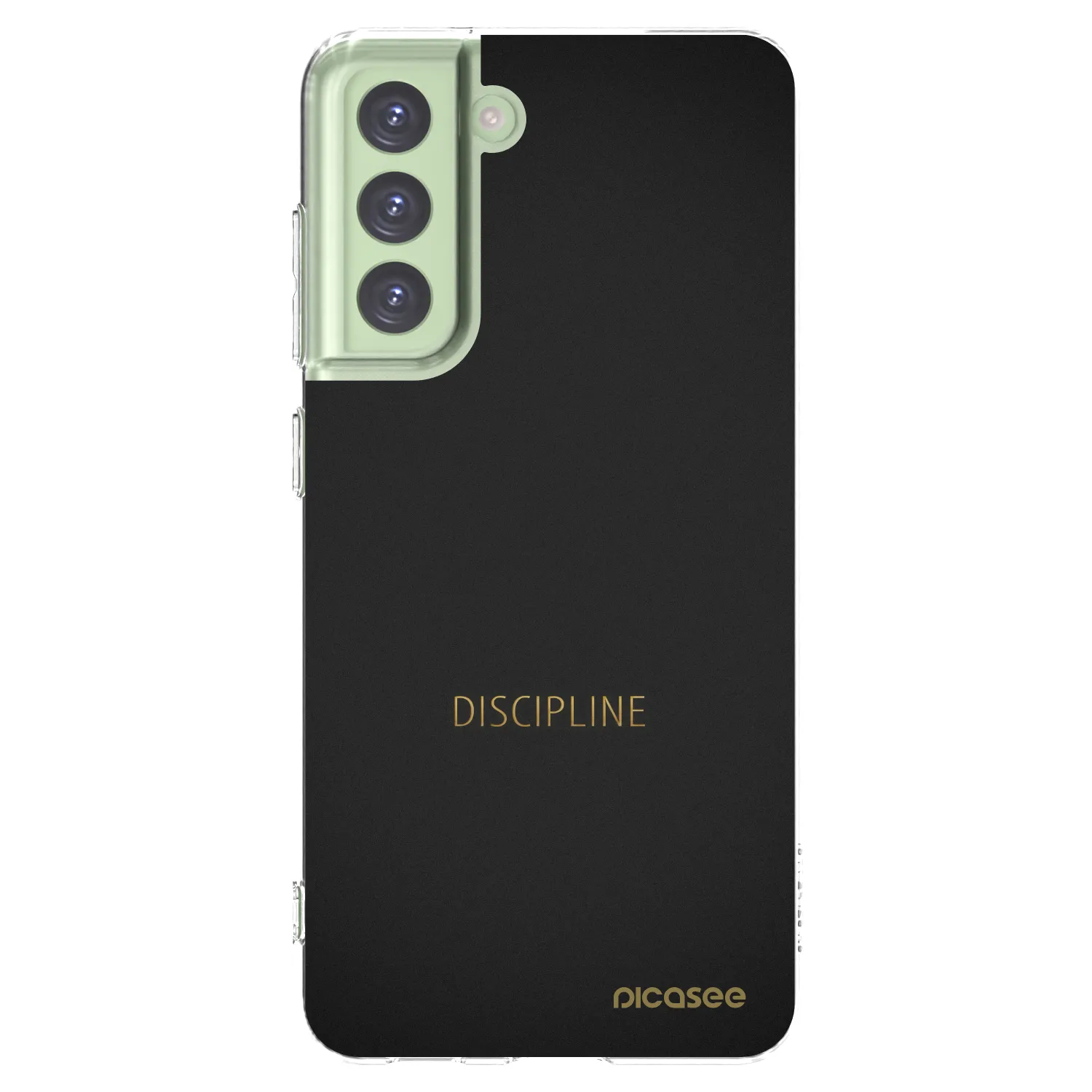 Picasee silikonska prozirna maskica za Samsung Galaxy S21 FE 5G - Discipline