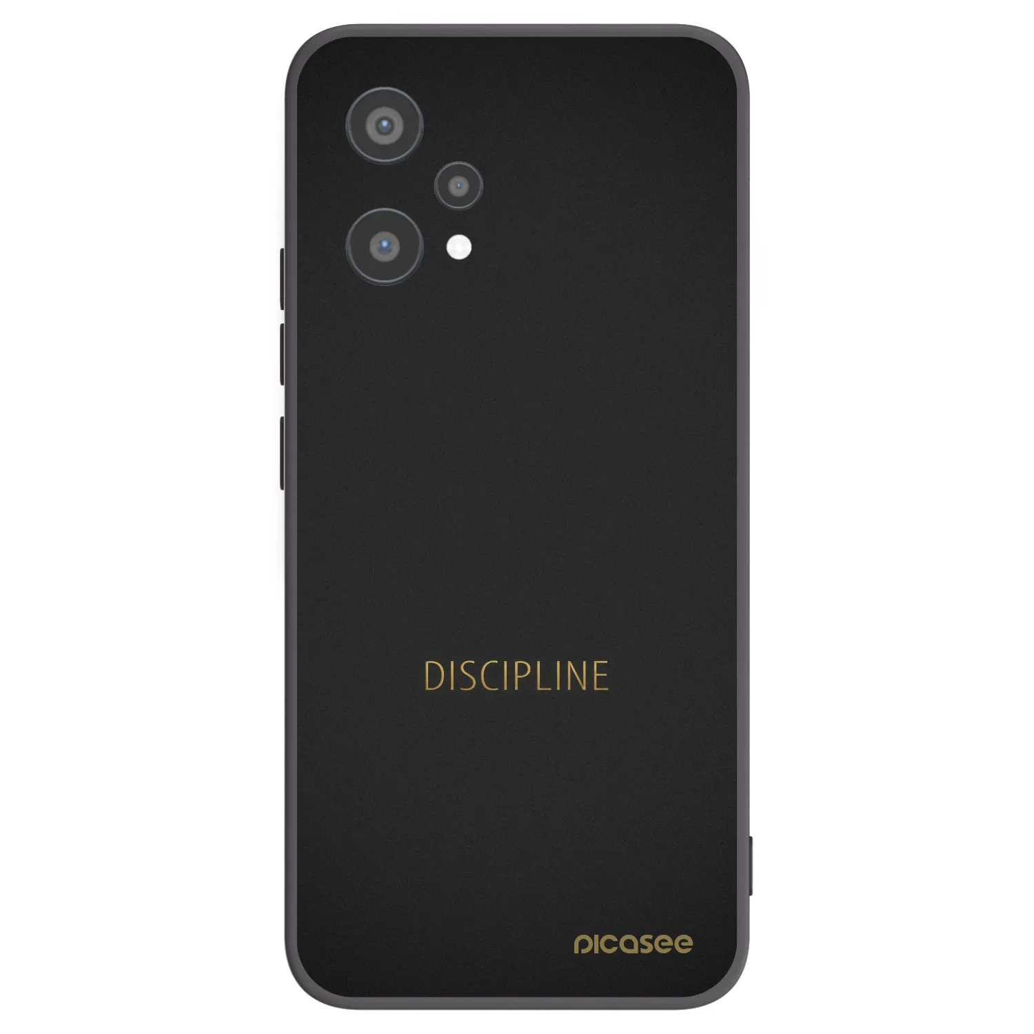 Picasee crna silikonska maskica za Realme 9 Pro 5G - Discipline