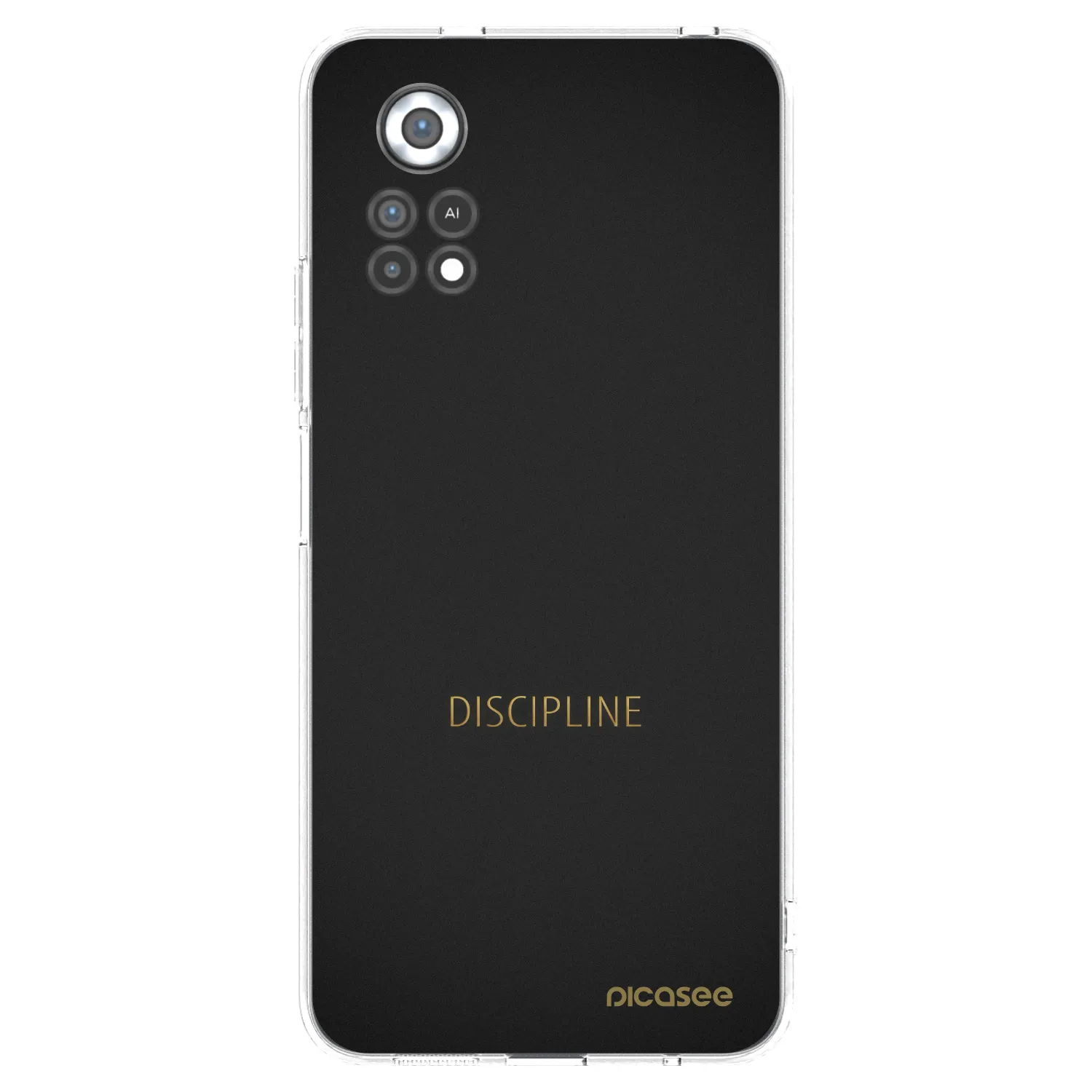 Picasee silikonska prozirna maskica za Xiaomi Poco X4 Pro 5G - Discipline