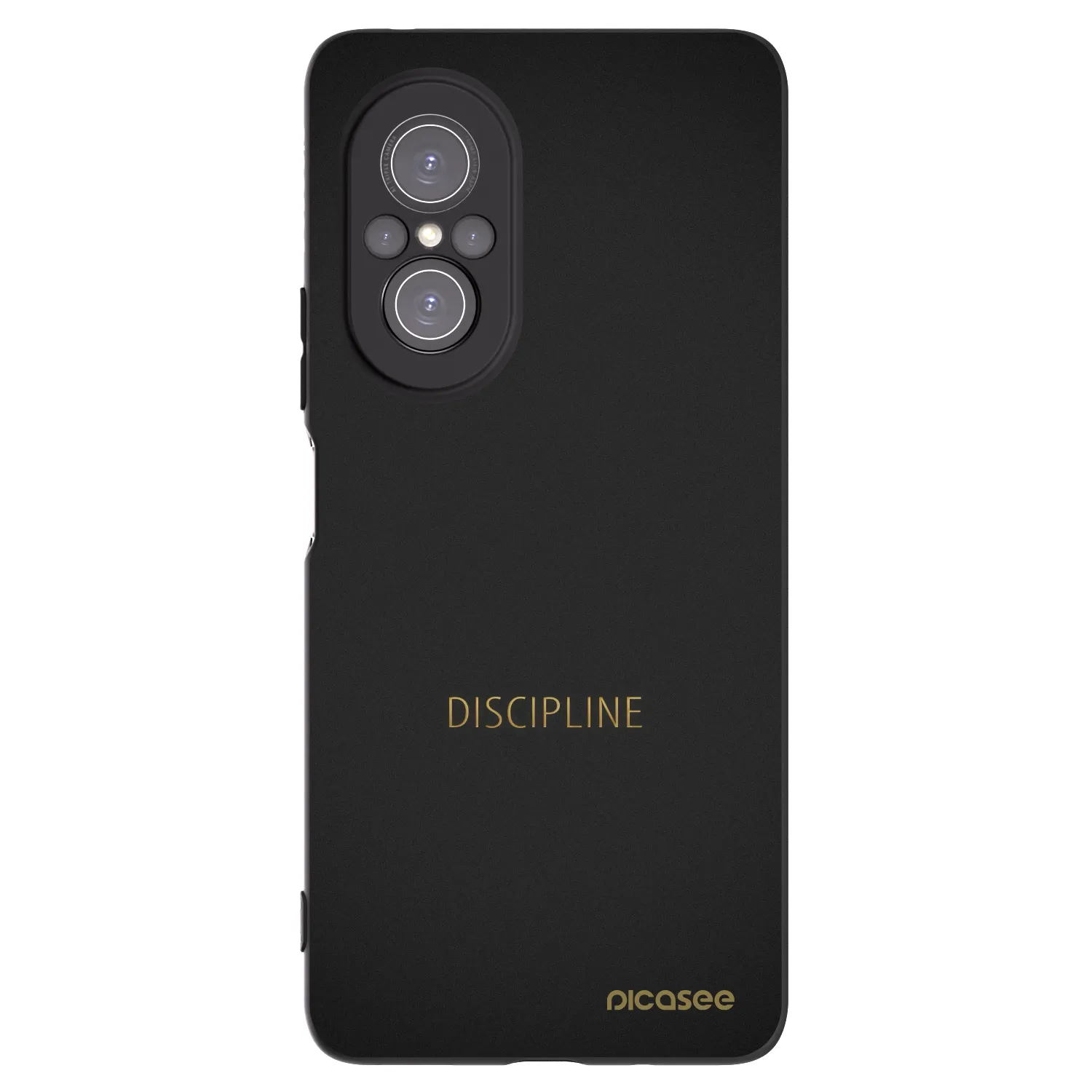 Picasee crna silikonska maskica za Huawei Nova 9 SE - Discipline