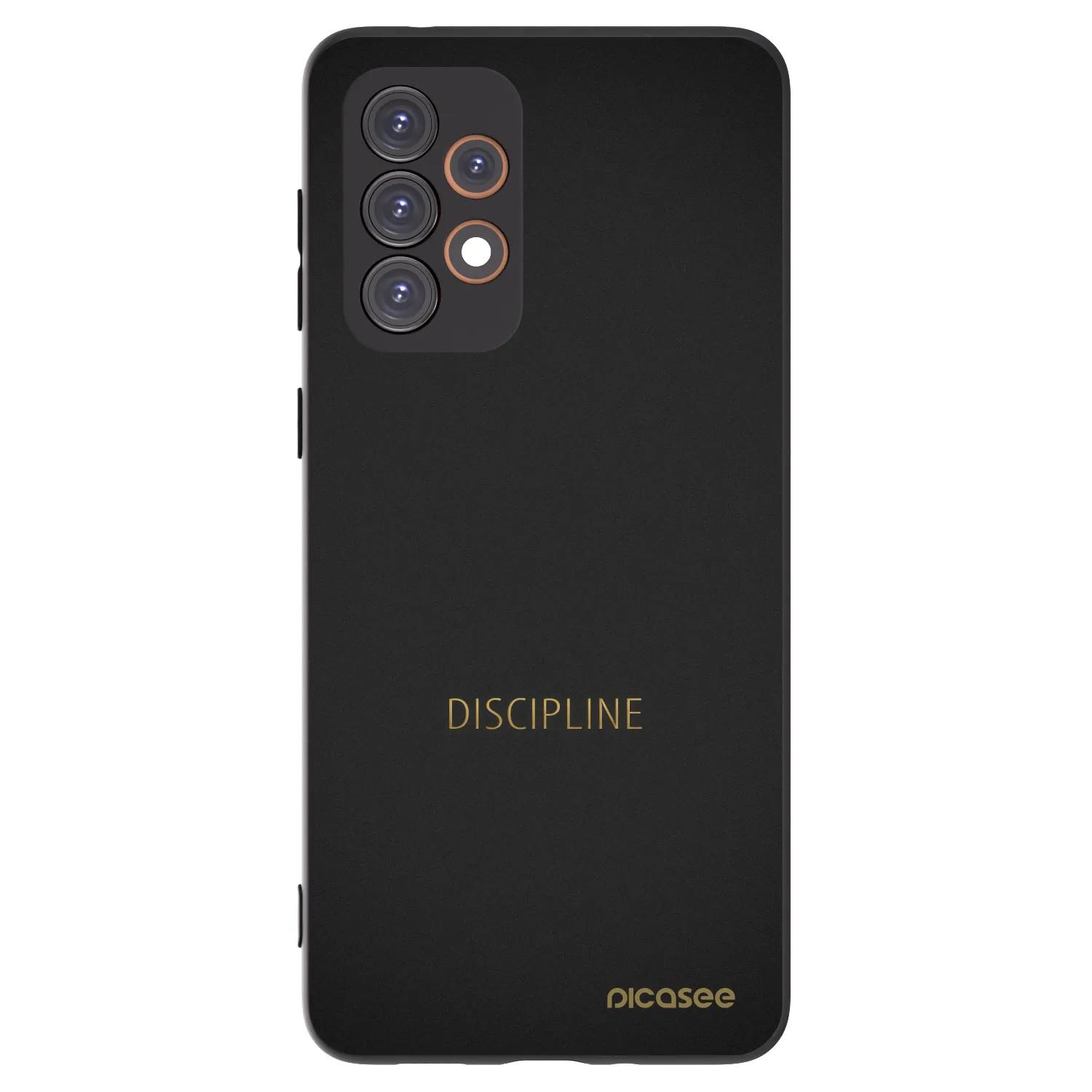 Picasee crna silikonska maskica za Samsung Galaxy A33 5G A336 - Discipline