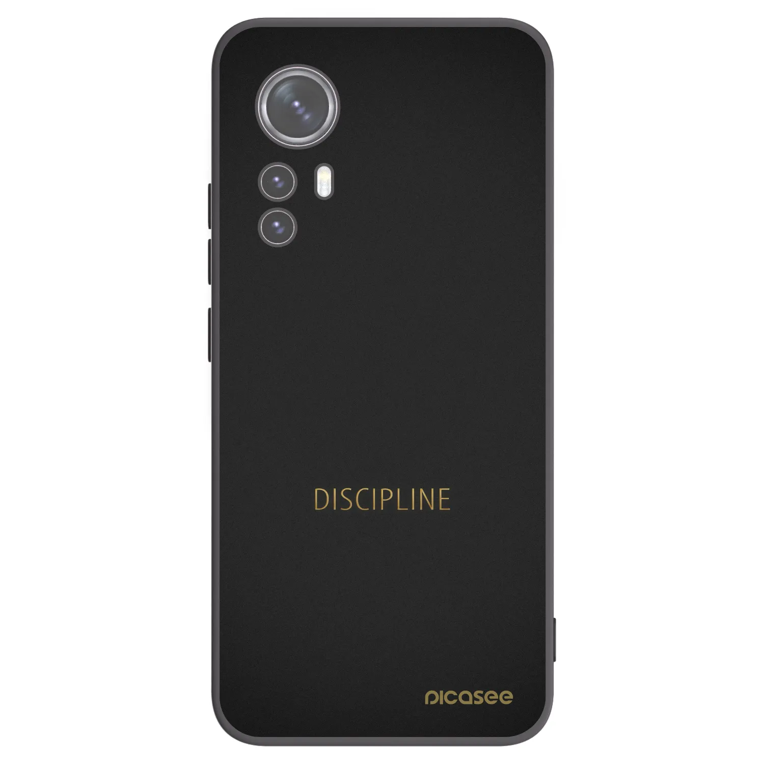 Picasee crna silikonska maskica za Xiaomi 12X - Discipline