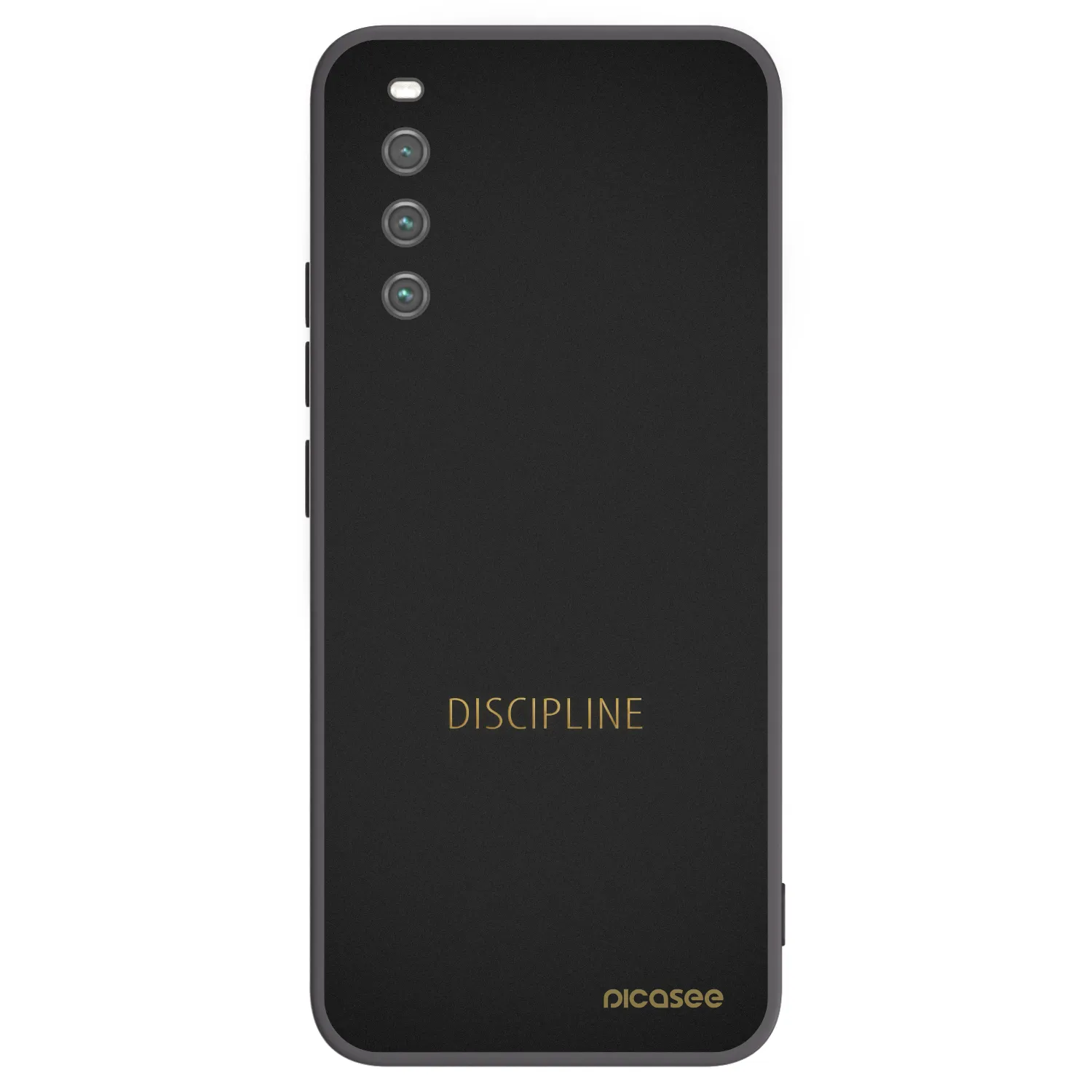 Picasee crna silikonska maskica za Sony Xperia 10 IV 5G - Discipline