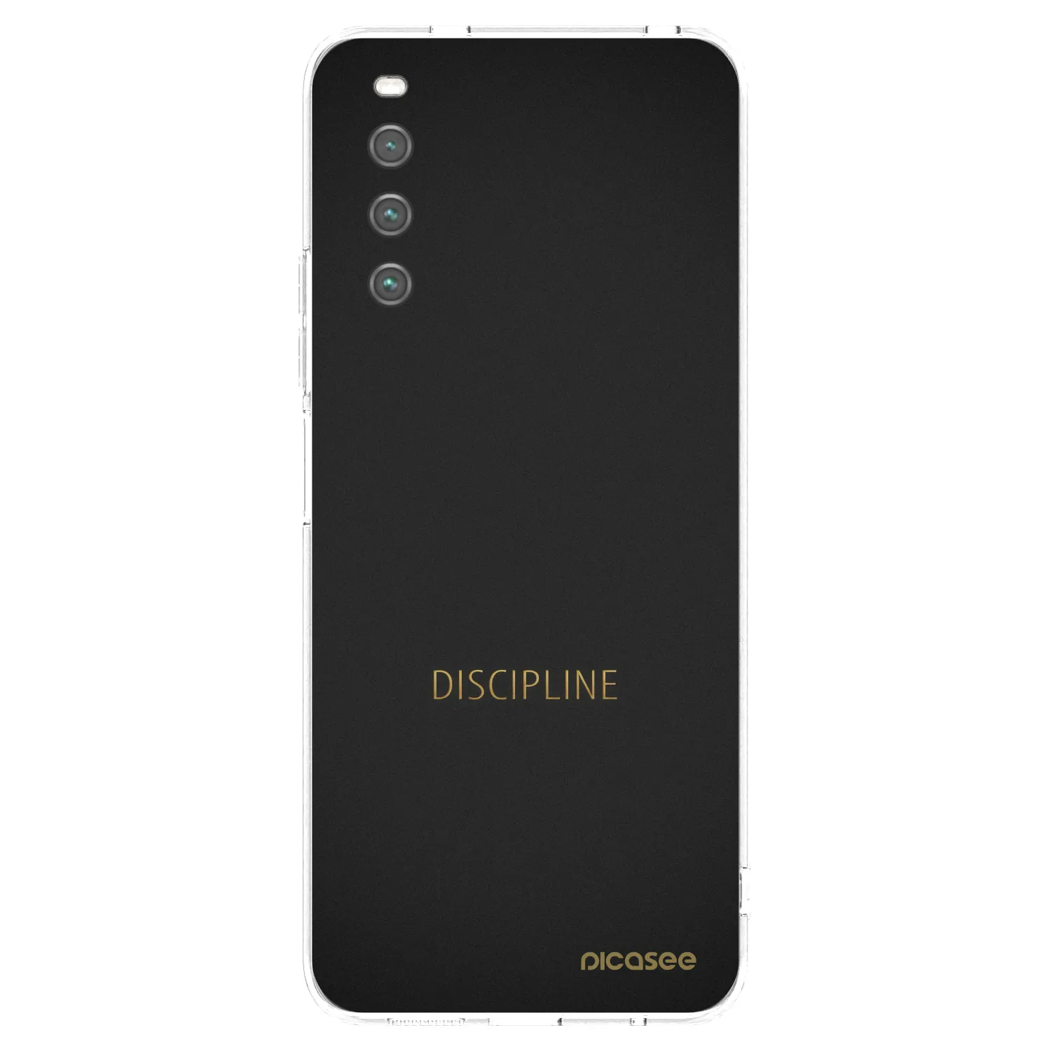 Picasee silikonska prozirna maskica za Sony Xperia 10 IV 5G - Discipline