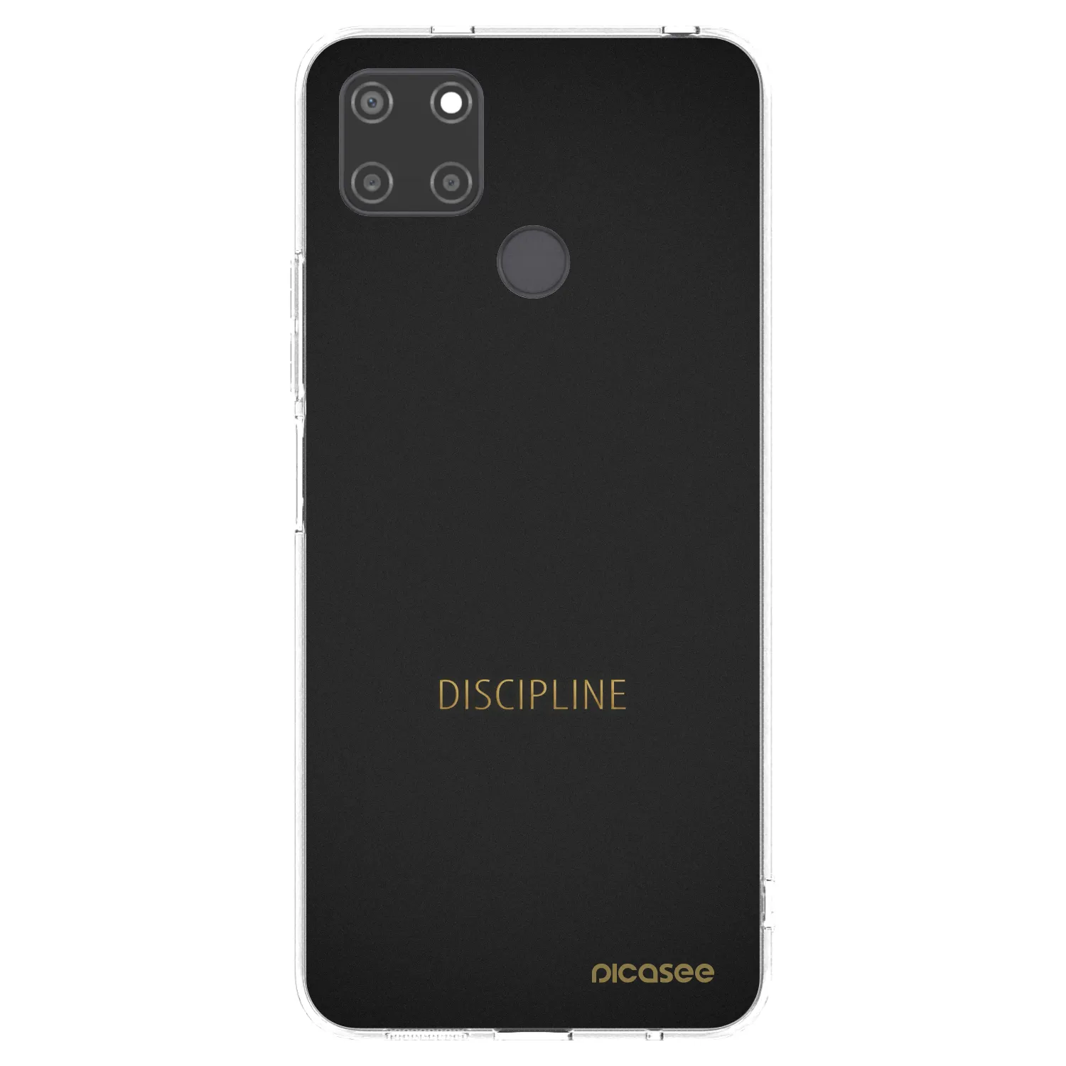 Picasee silikonska prozirna maskica za Realme C21Y - Discipline