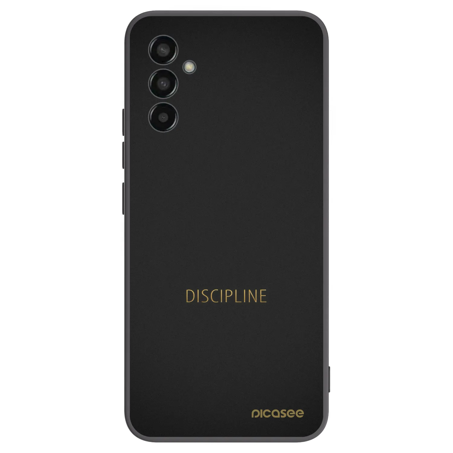 Picasee crna silikonska maskica za Samsung Galaxy M13 M135F - Discipline