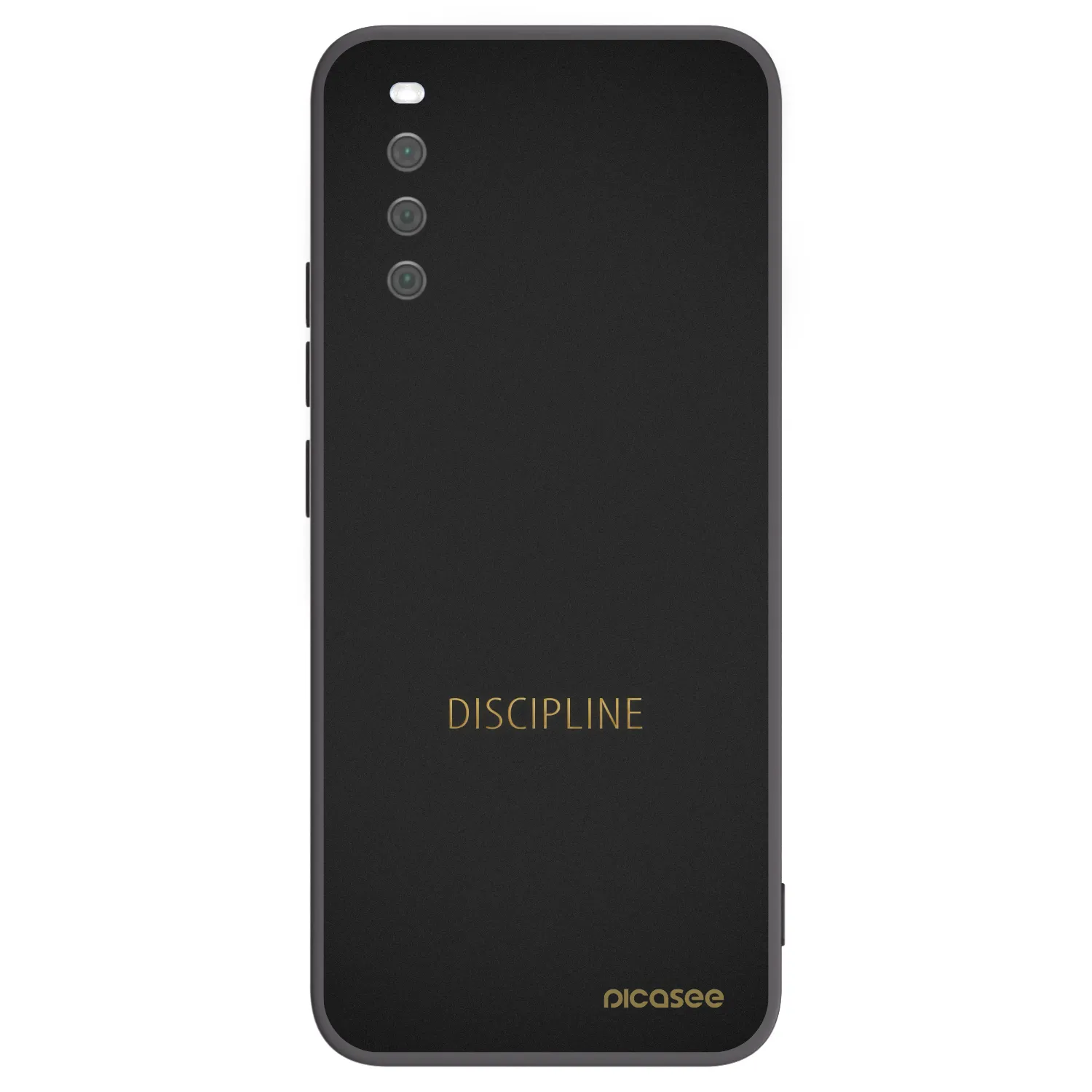 Picasee crna silikonska maskica za Sony Xperia 10 III - Discipline