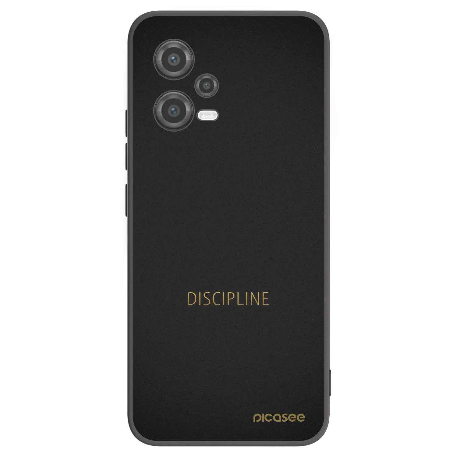 Picasee crna silikonska maskica za Xiaomi Poco X5 - Discipline