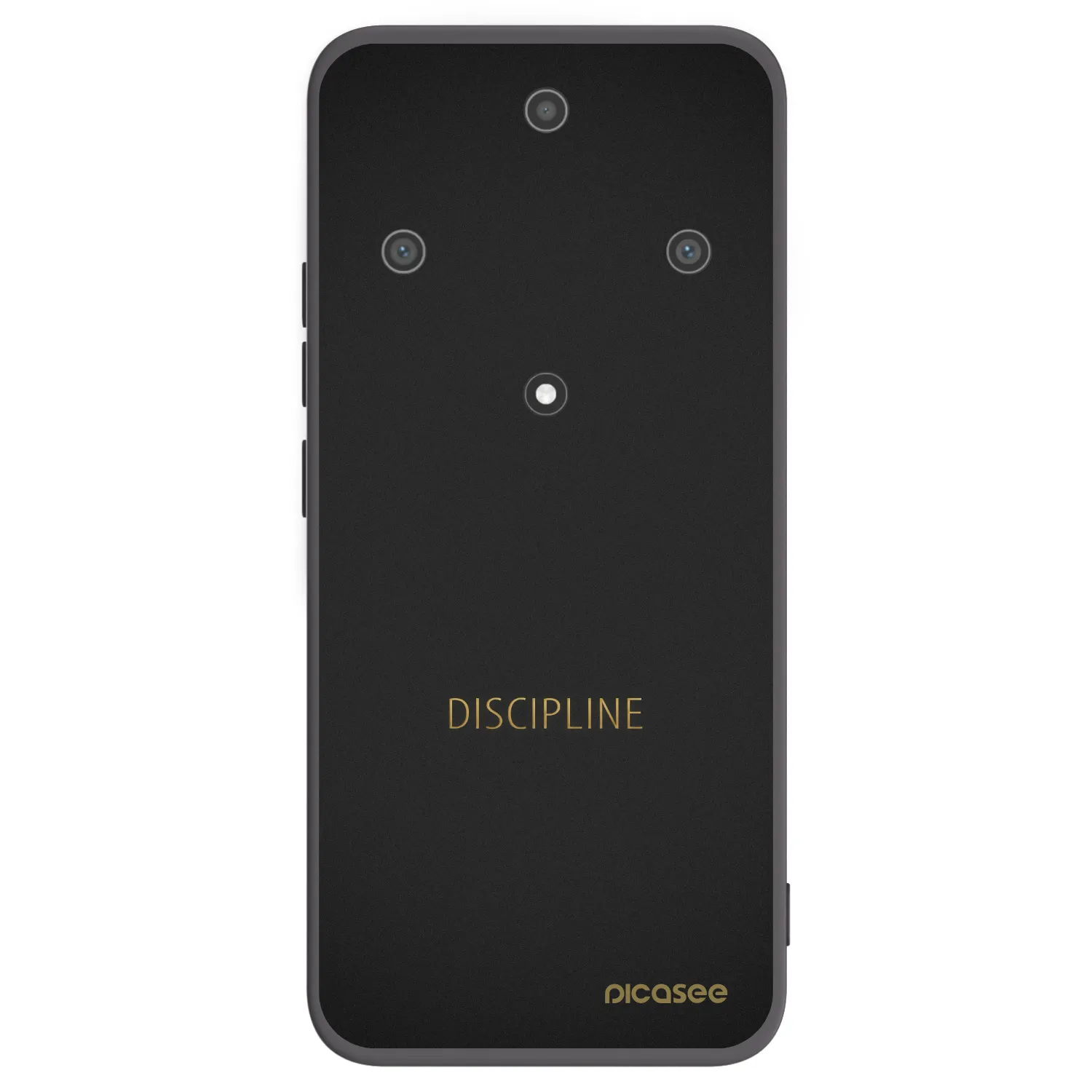 Picasee crna silikonska maskica za Honor Magic5 Lite 5G - Discipline