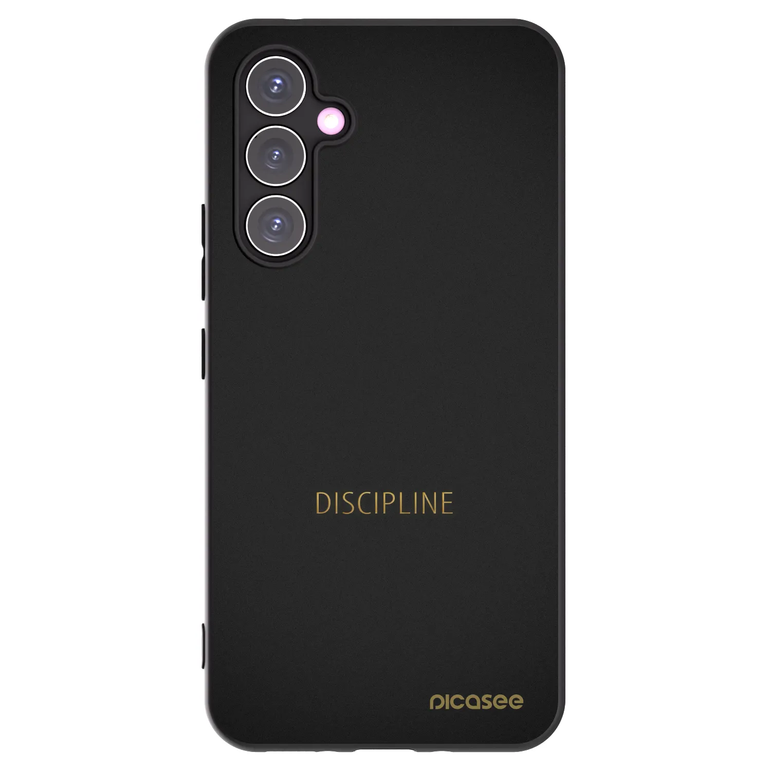 Picasee crna silikonska maskica za Samsung Galaxy A54 5G A546B - Discipline