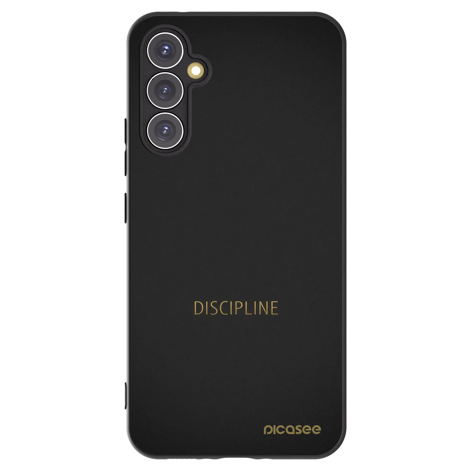 Picasee crna silikonska maskica za Samsung Galaxy A34 5G A346B - Discipline