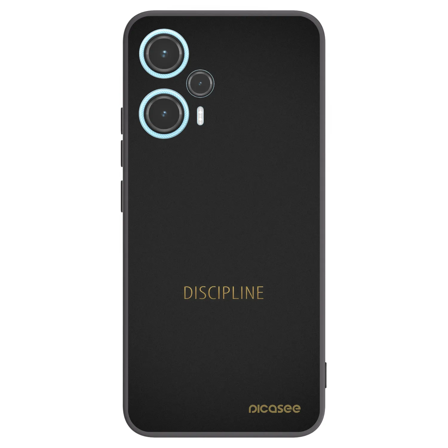 Picasee crna silikonska maskica za Xiaomi Poco F5 - Discipline