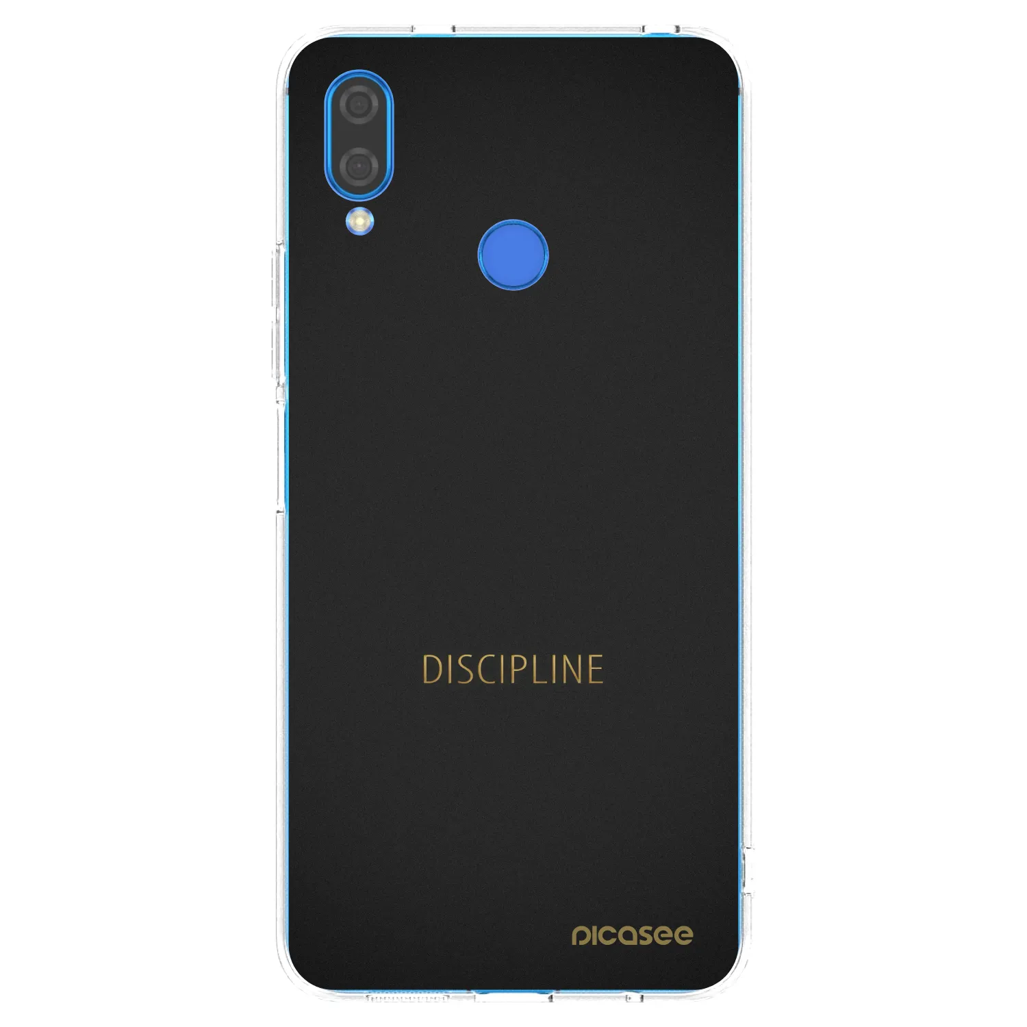 Picasee silikonska prozirna maskica za Huawei Nova 3i - Discipline