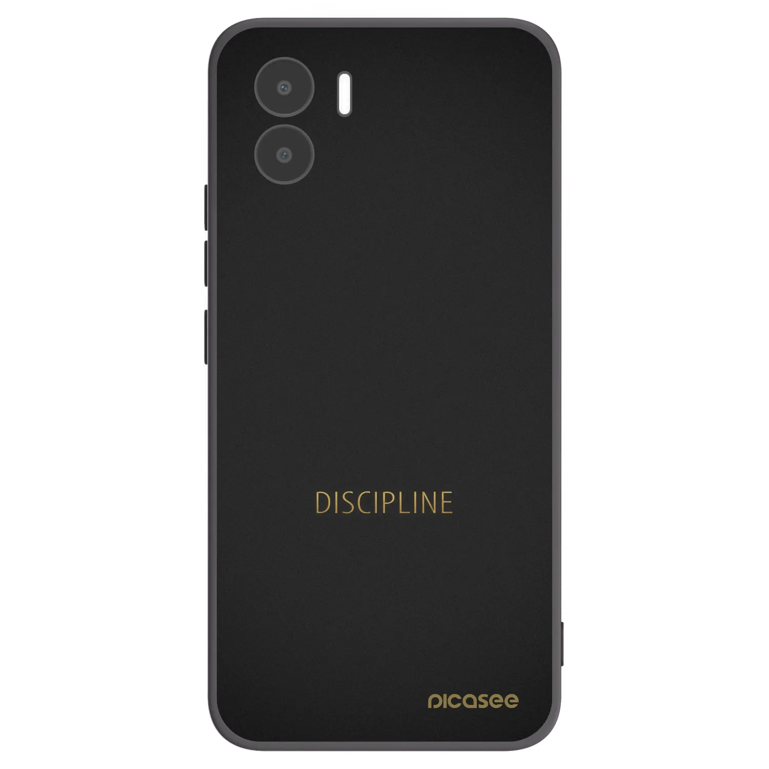 Picasee crna silikonska maskica za Xiaomi Redmi A2 - Discipline