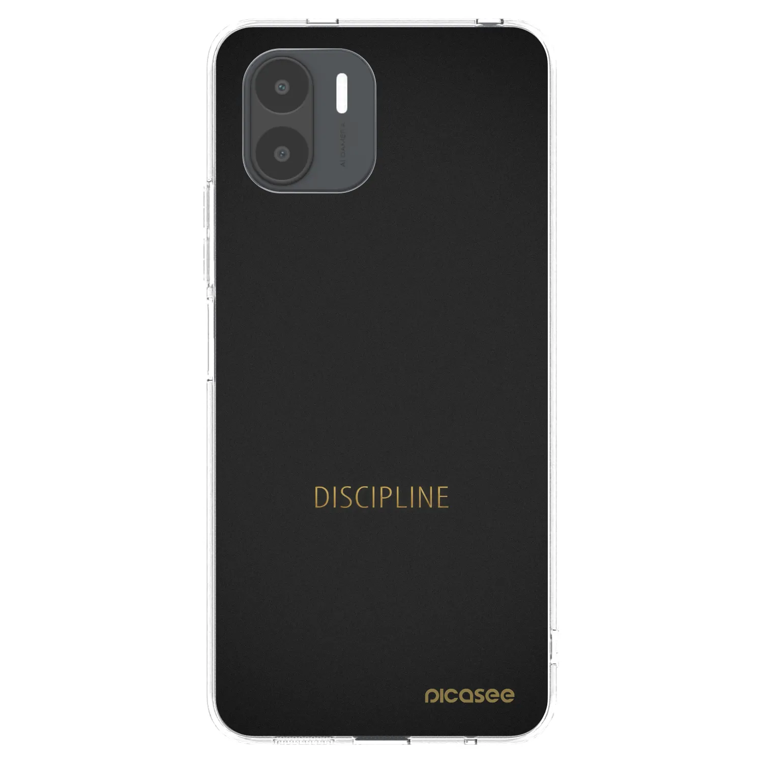 Picasee silikonska prozirna maskica za Xiaomi Redmi A2 - Discipline