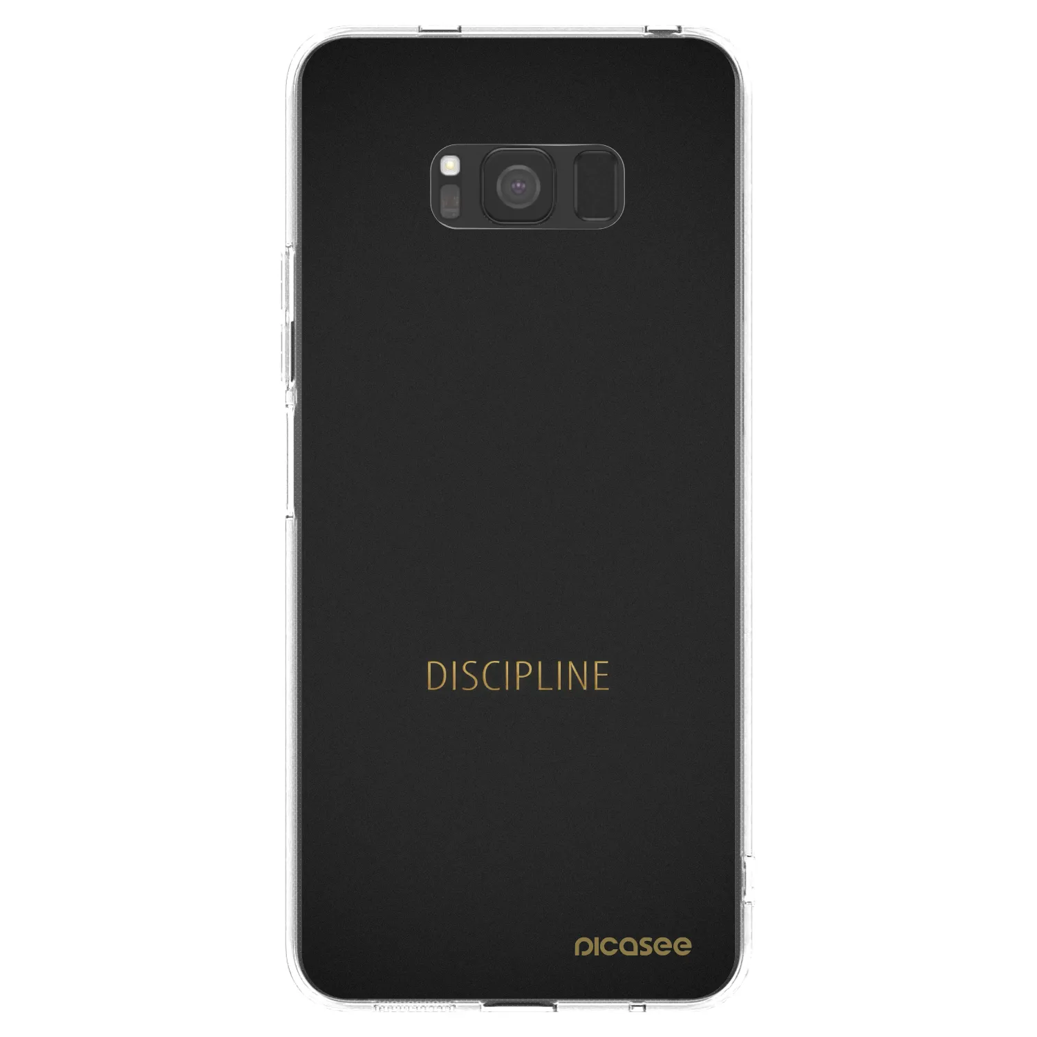 Picasee silikonska prozirna maskica za Samsung Galaxy S8 G950F - Discipline