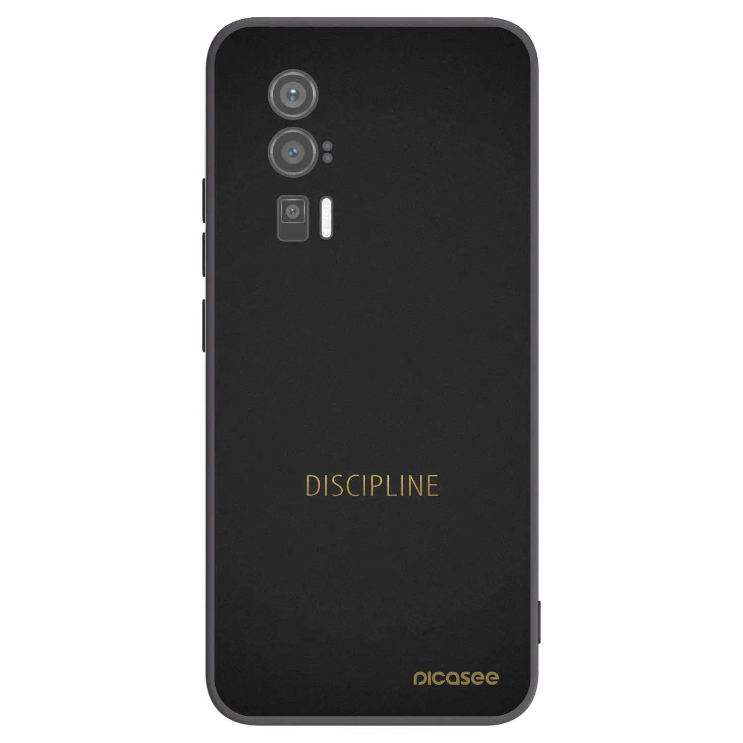 Picasee crna silikonska maskica za Xiaomi Poco F5 Pro 5G - Discipline