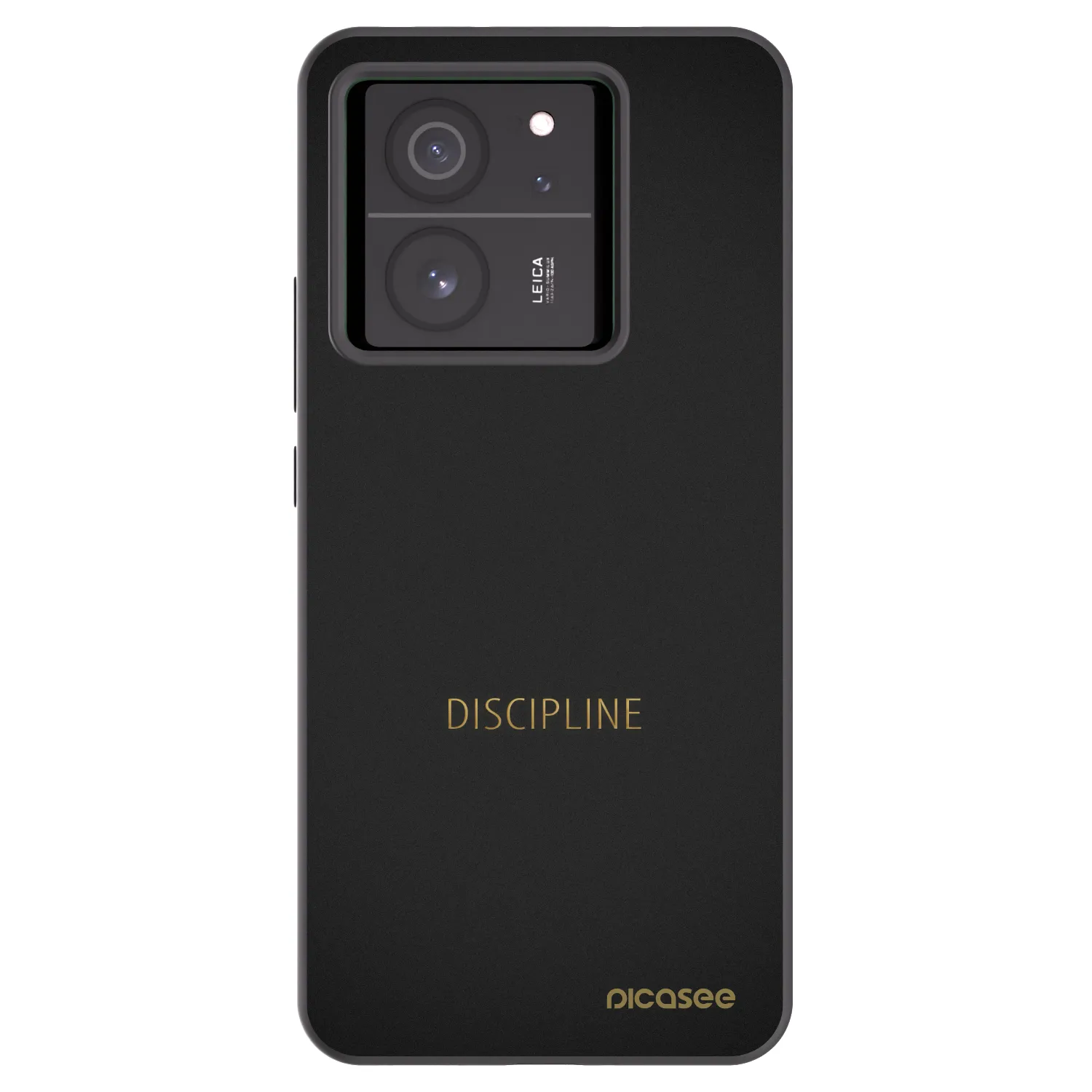 Picasee crna silikonska maskica za Xiaomi 13T Pro - Discipline