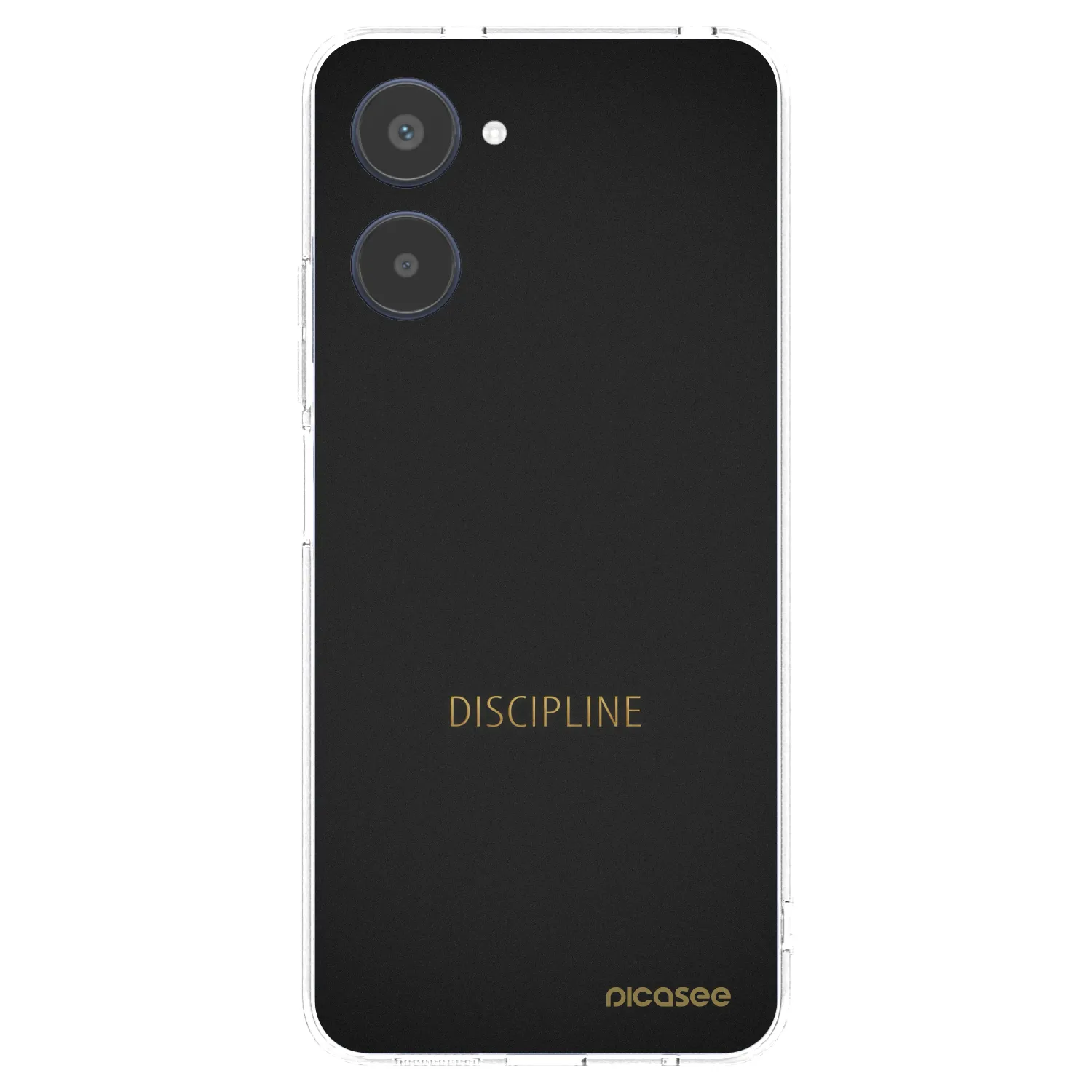 Picasee silikonska prozirna maskica za Realme 10 4G - Discipline