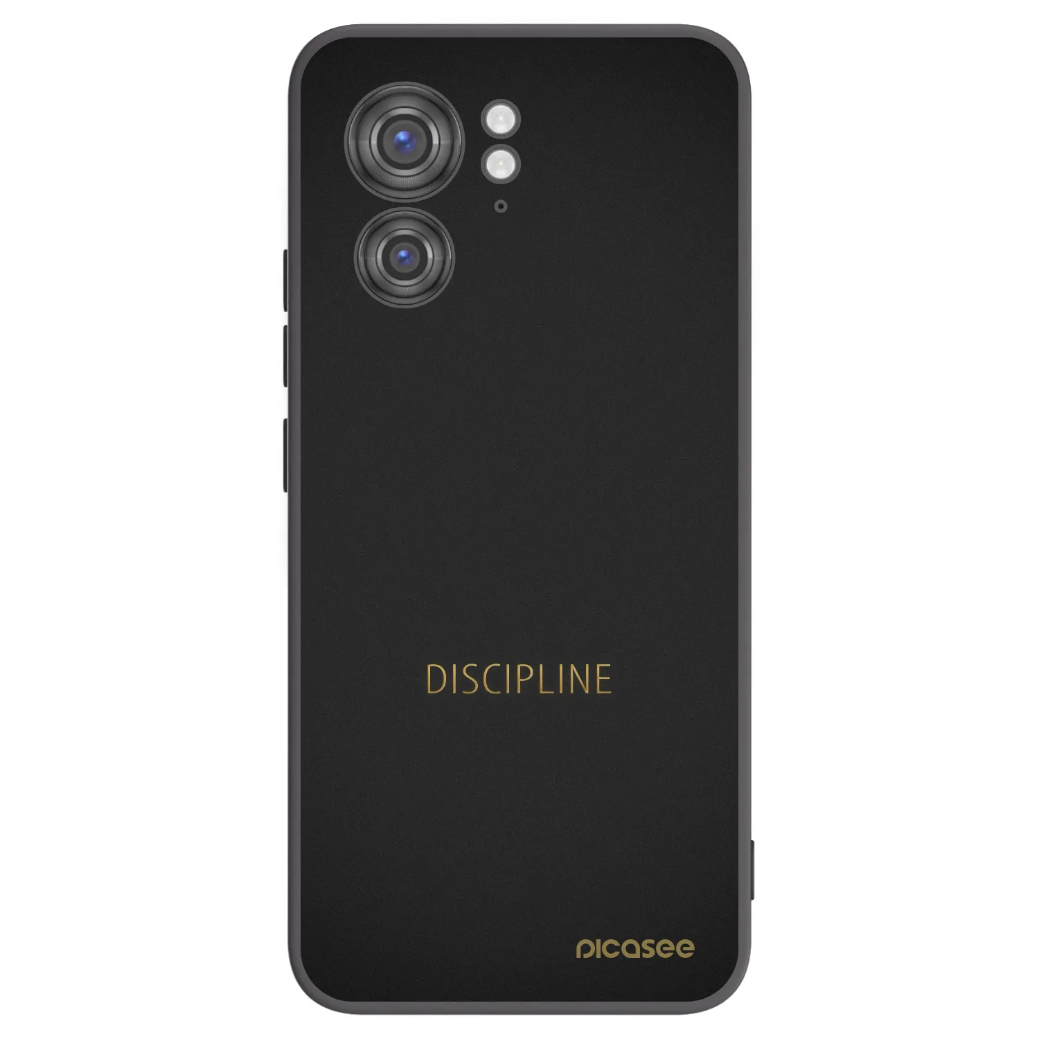 Picasee crna silikonska maskica za Motorola Edge 40 - Discipline