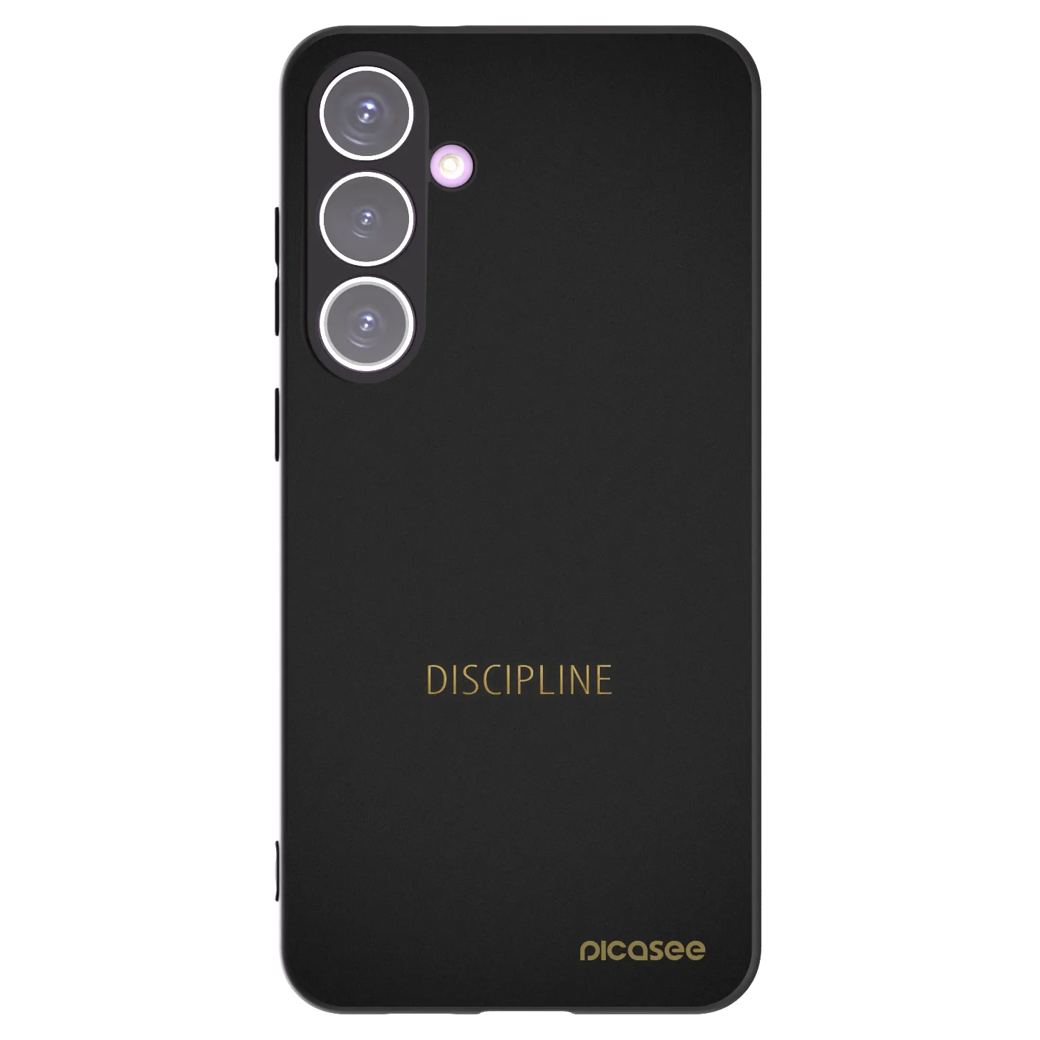 Picasee crna silikonska maskica za Samsung Galaxy S24+ S926B 5G - Discipline