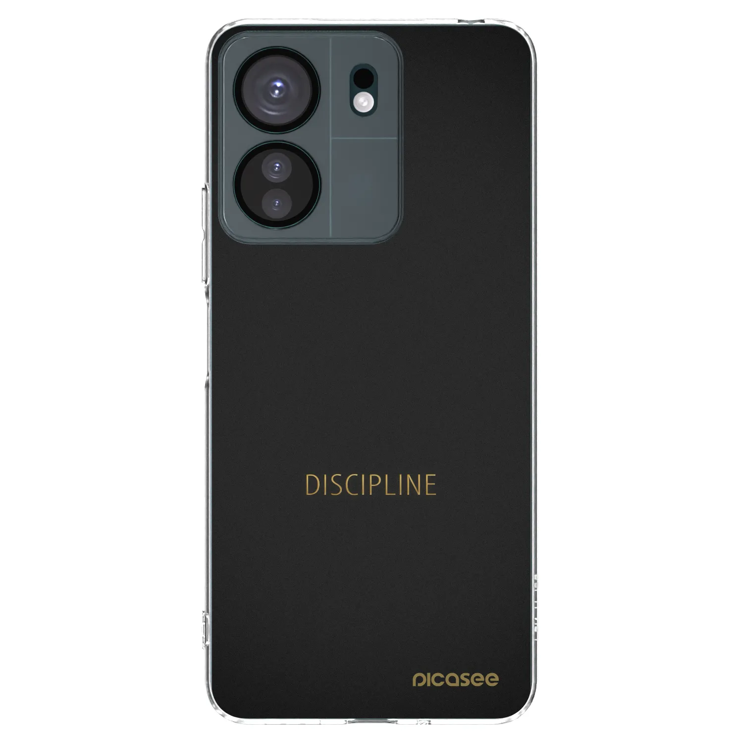 Picasee silikonska prozirna maskica za Xiaomi Redmi 13C 4G - Discipline