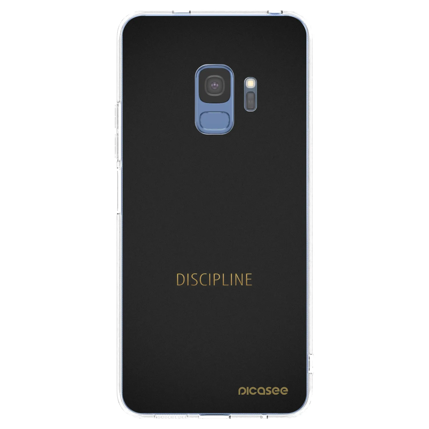 Picasee silikonska prozirna maskica za Samsung Galaxy S9 G960F - Discipline