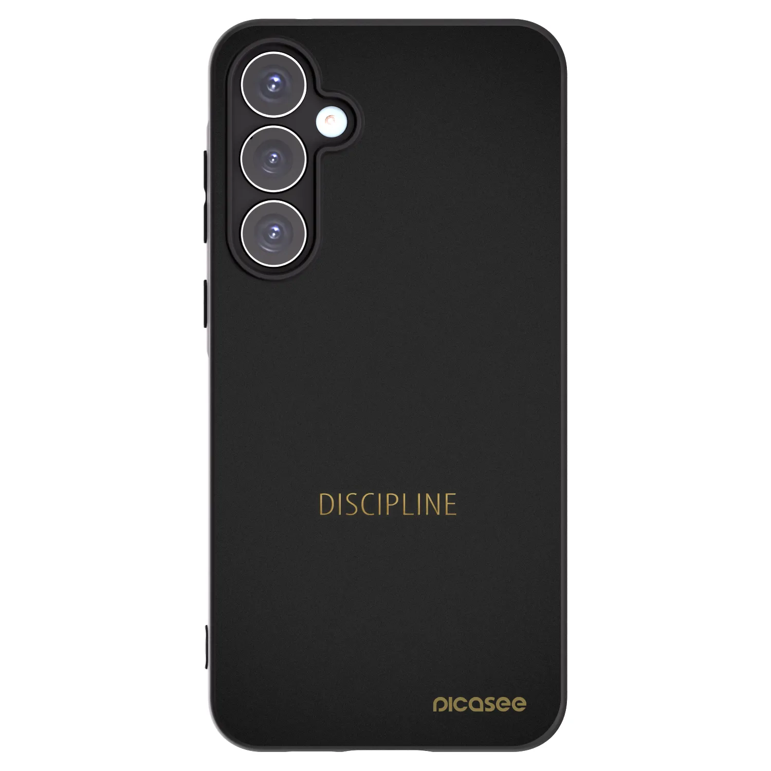 Picasee crna silikonska maskica za Samsung Galaxy A55 5G A556B - Discipline
