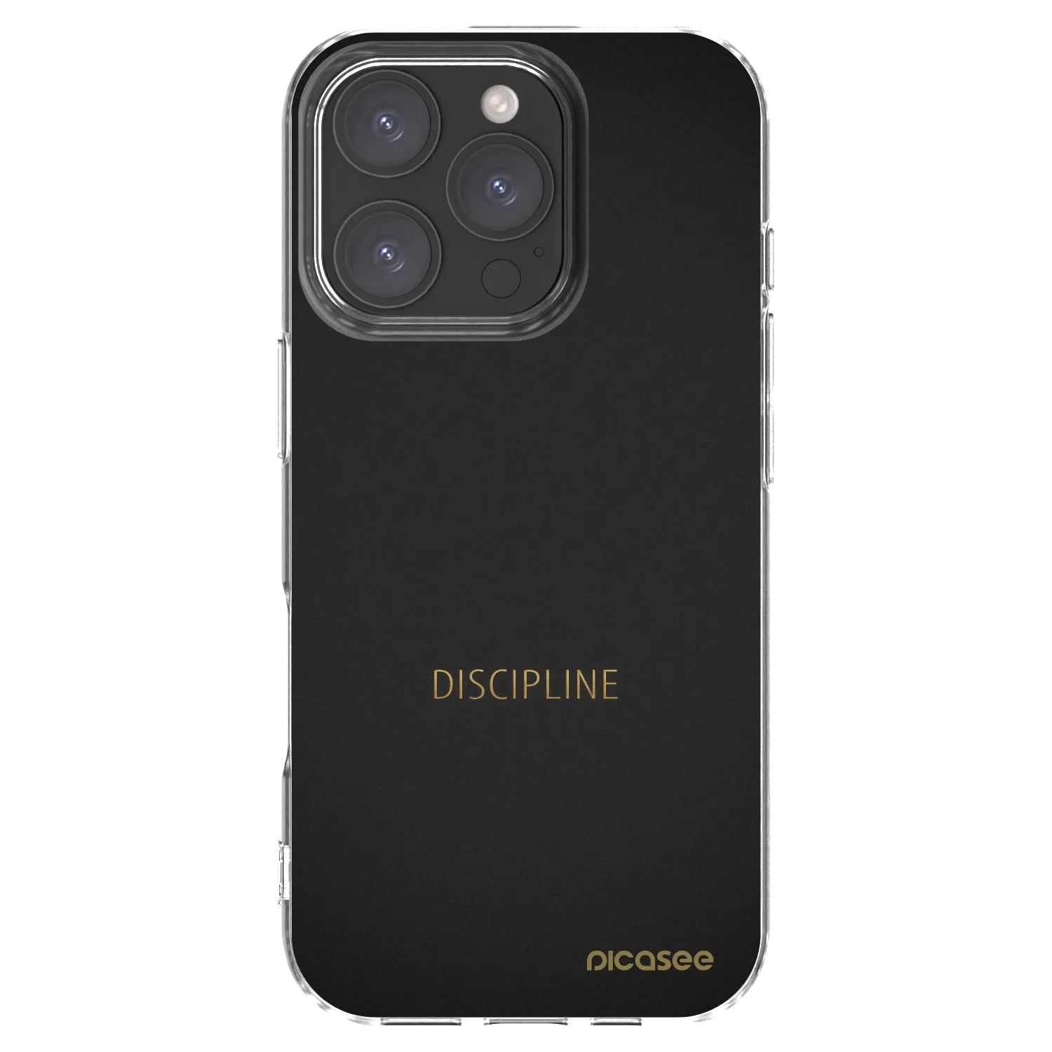 Picasee silikonska prozirna maskica za Apple iPhone 16 Pro - Discipline