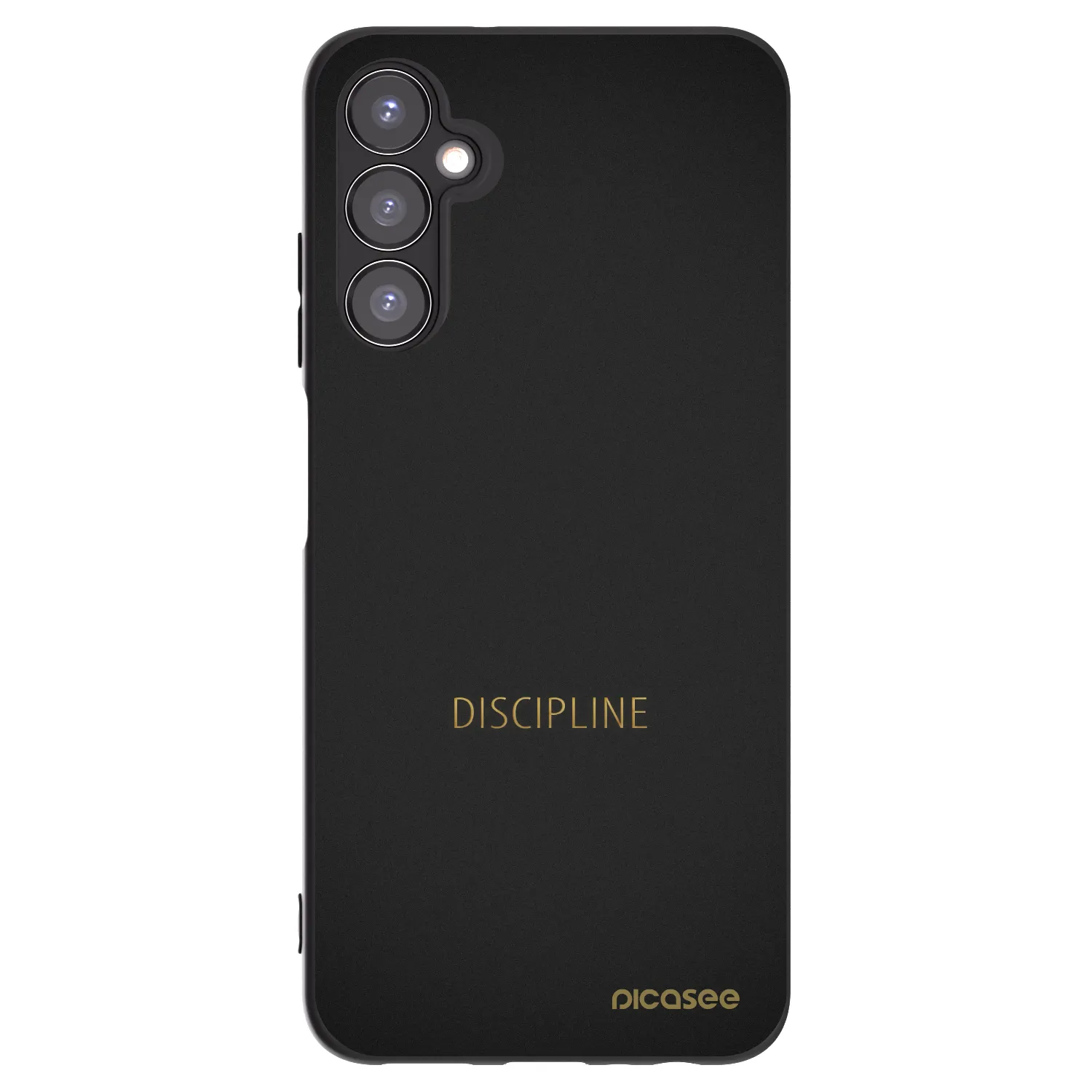 Picasee crna silikonska maskica za Samsung Galaxy A05s A057G - Discipline