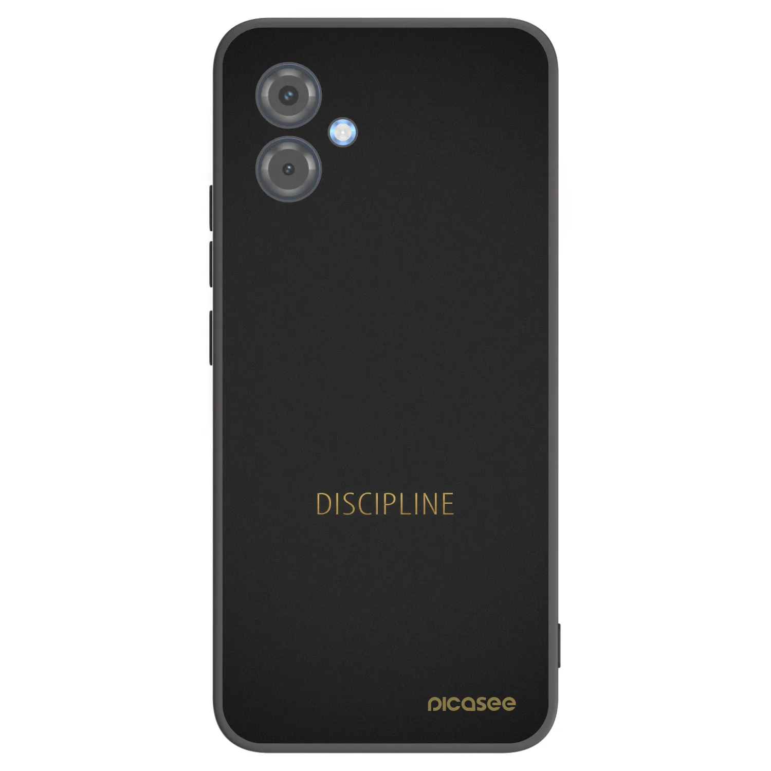 Picasee crna silikonska maskica za Motorola Moto G14 - Discipline