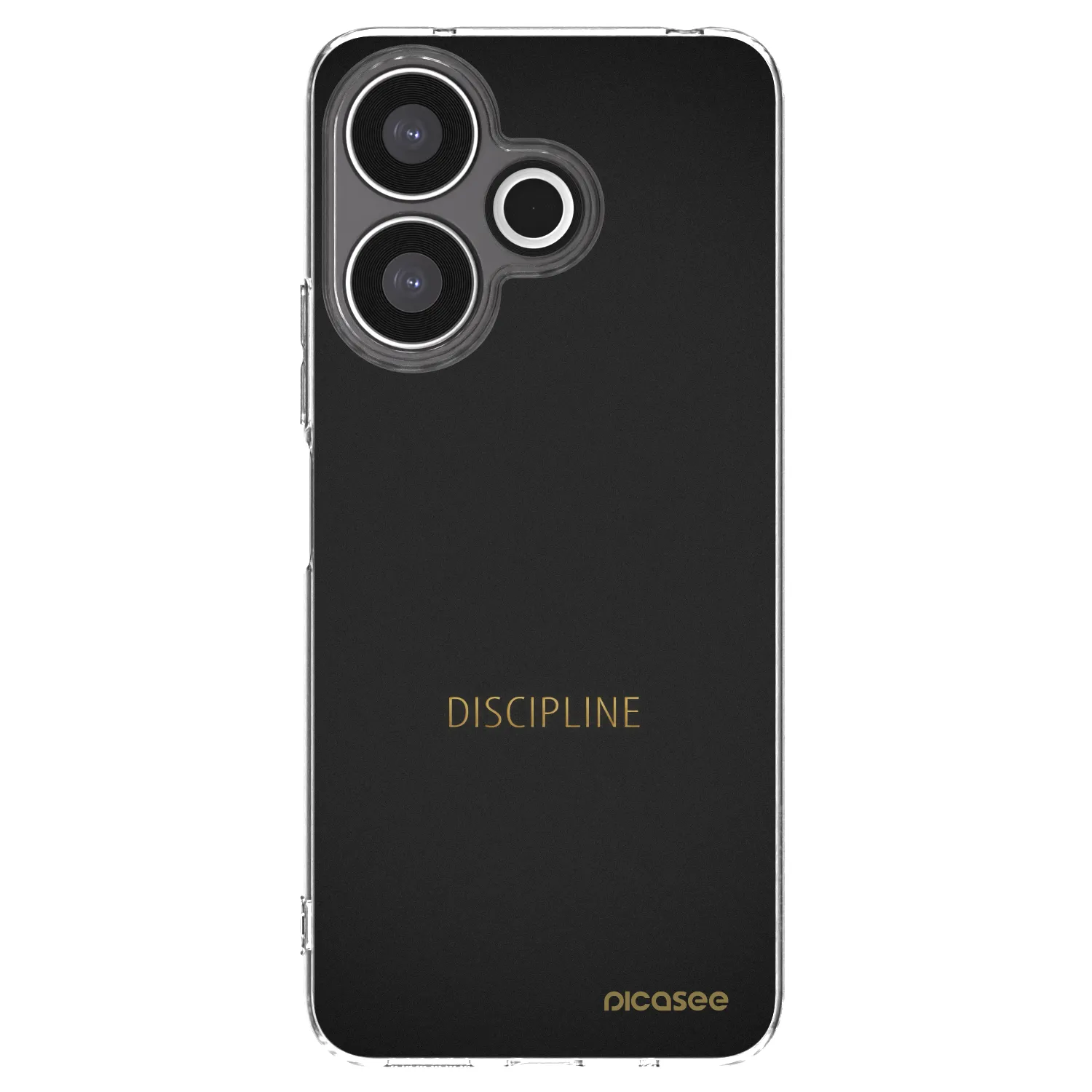 Picasee silikonska prozirna maskica za Xiaomi Redmi 13 4G - Discipline