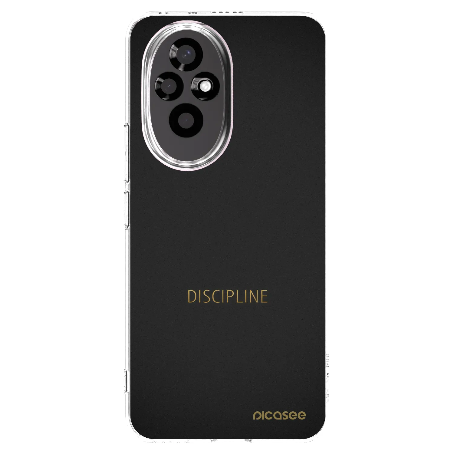 Picasee silikonska prozirna maskica za Honor 200 5G - Discipline