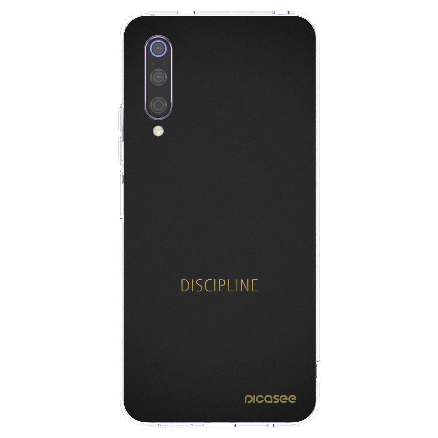 Picasee silikonska prozirna maskica za Xiaomi Mi 9 - Discipline