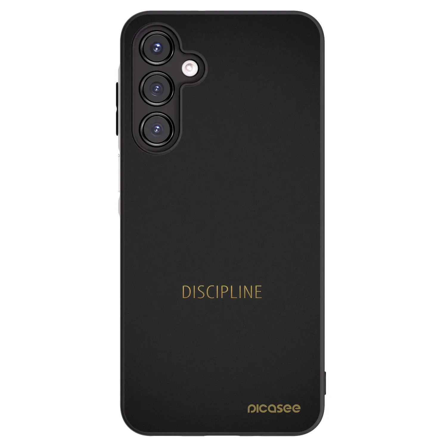 Picasee crna silikonska maskica za Samsung Galaxy A16 5G - Discipline
