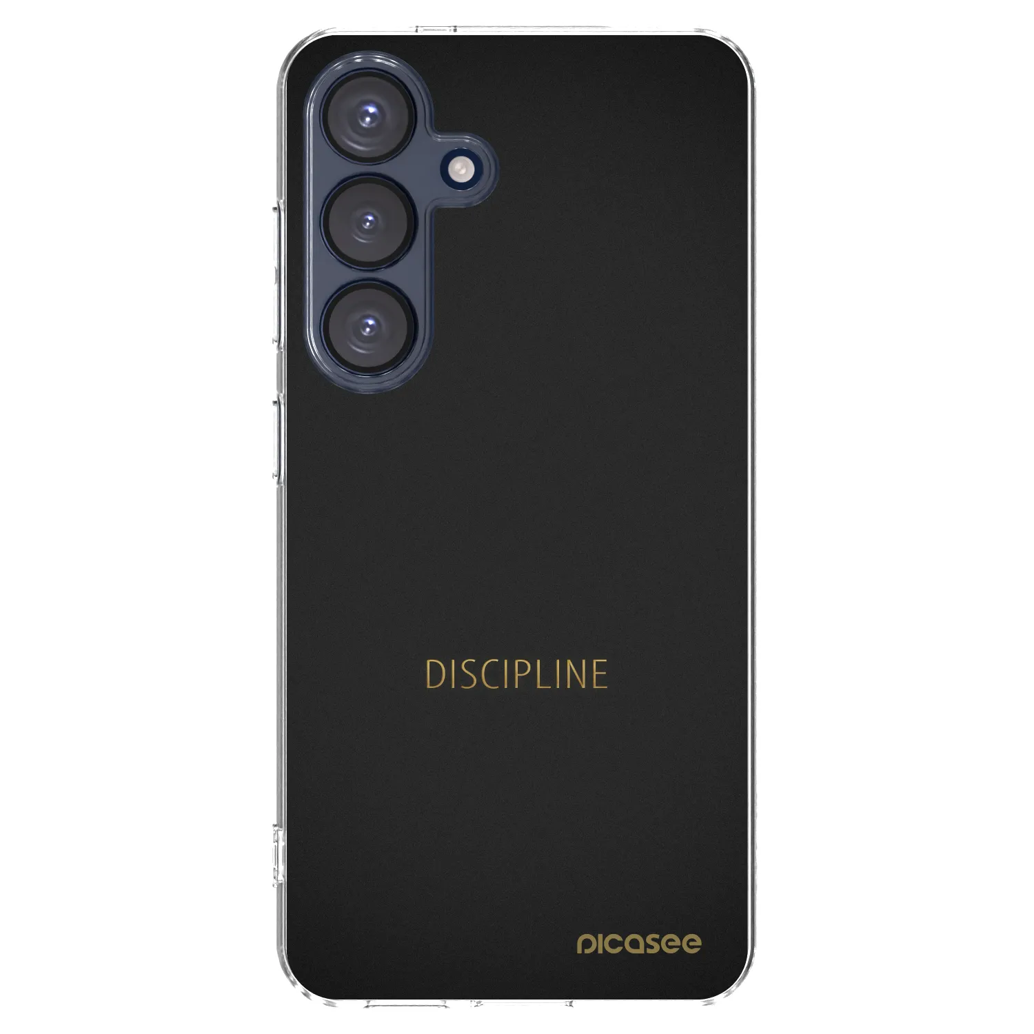 Picasee silikonska prozirna maskica za Samsung Galaxy S25 5G - Discipline