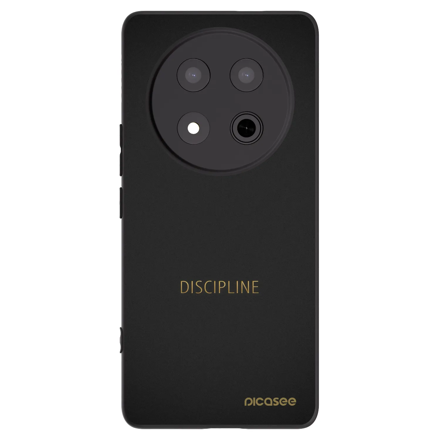 Picasee crna silikonska maskica za Honor Magic7 Lite 5G - Discipline